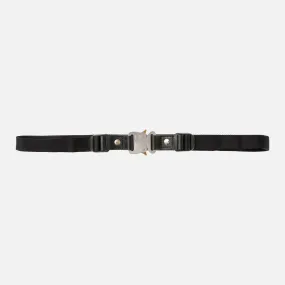 Black/Silver Double Trench Belt - 1017 Alyx 9SM, Designer Accessory