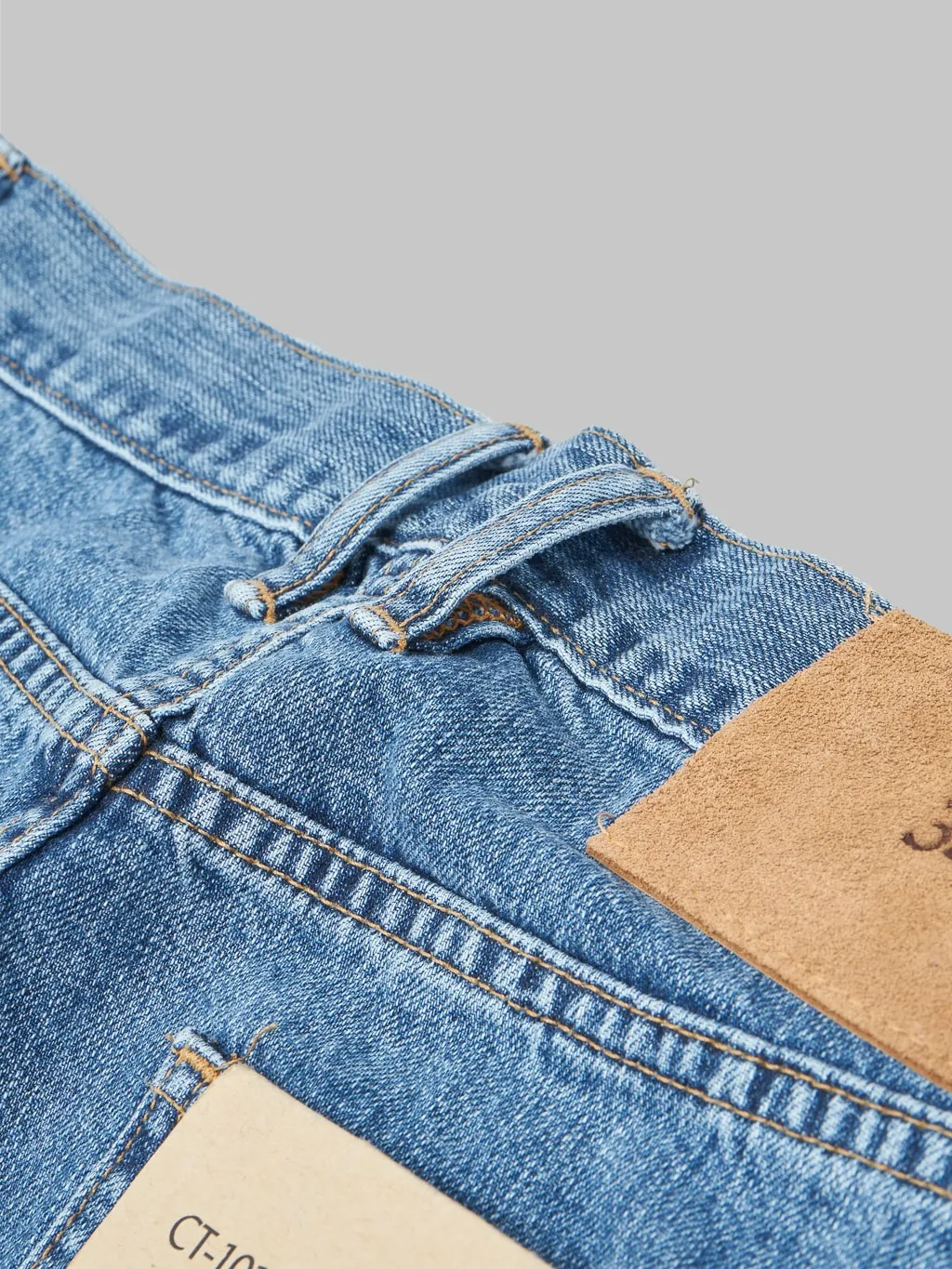 3sixteen CT-101xs Stonewashed Indigo Selvedge Classic Tapered Jeans