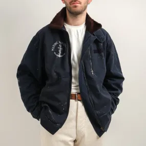 70'S NAVY FRENCH DECK JACKET