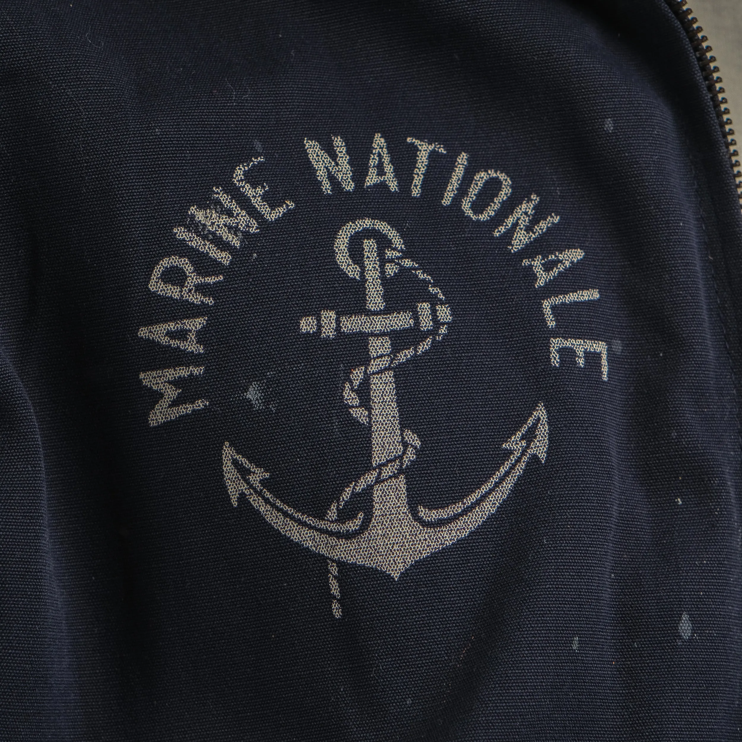 70'S NAVY FRENCH DECK JACKET