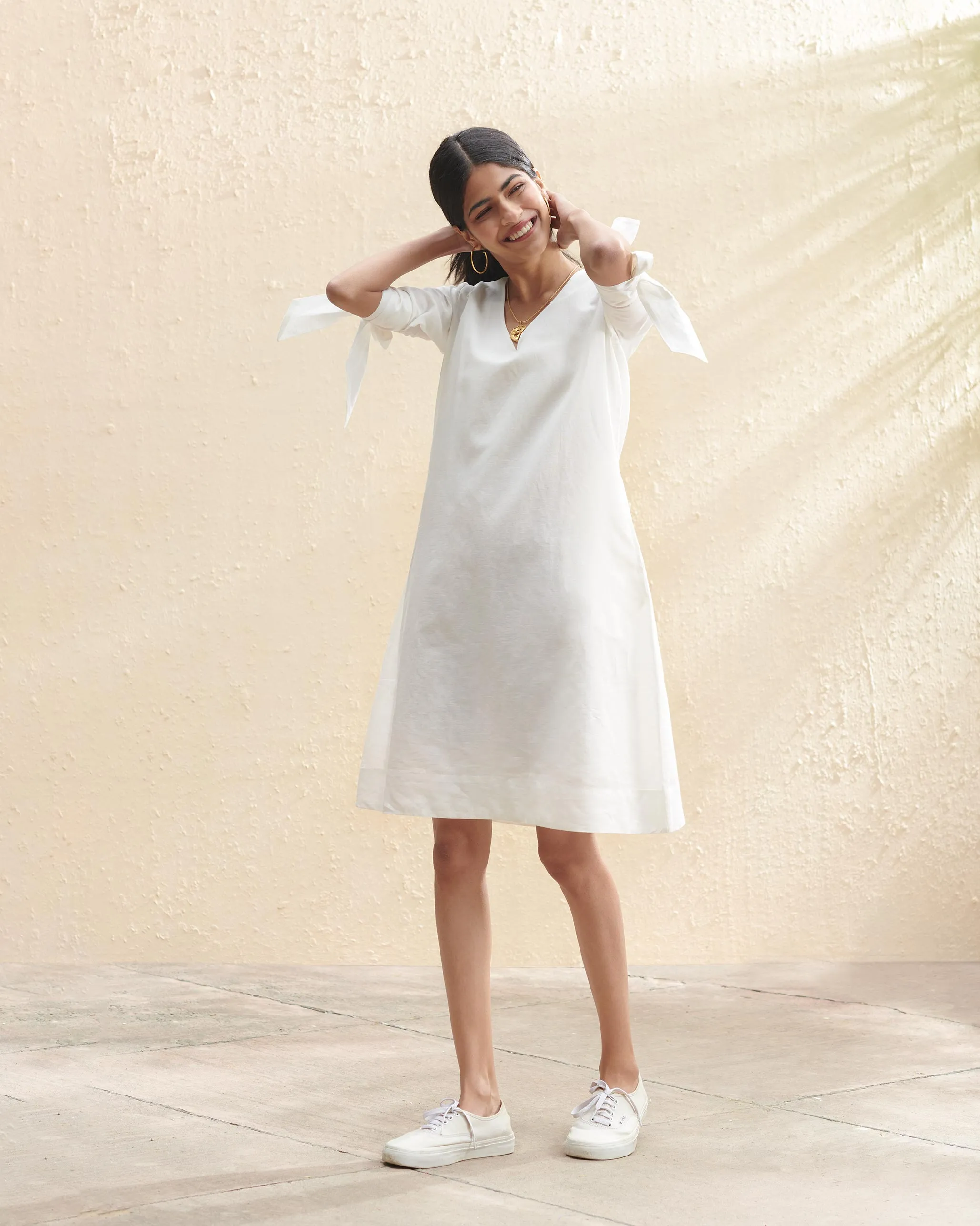 A-line Dress - Ivory