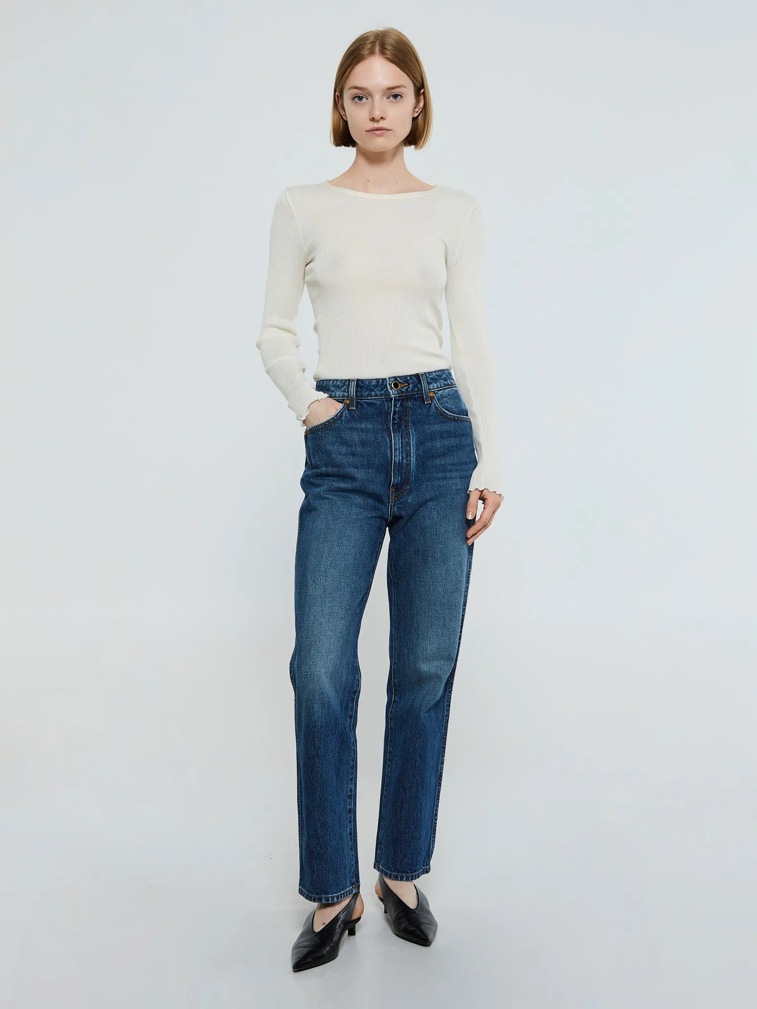 Abigail Jeans in Archer