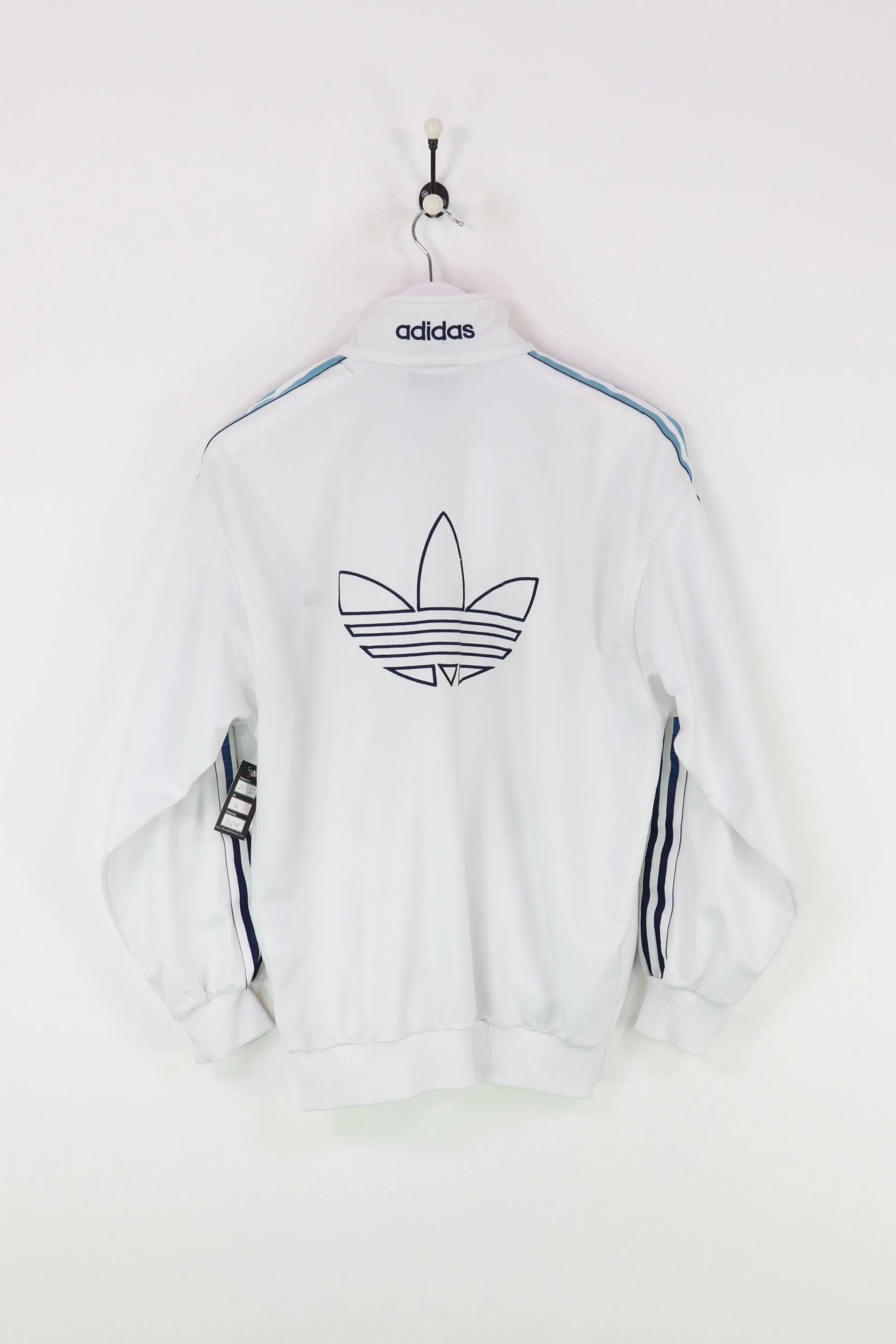 Adidas Track Jacket White Medium