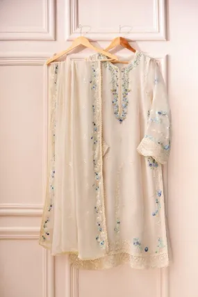 Agha Noor Chiffon Suit