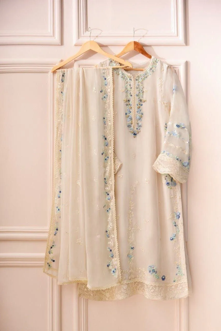 Agha Noor Chiffon Suit