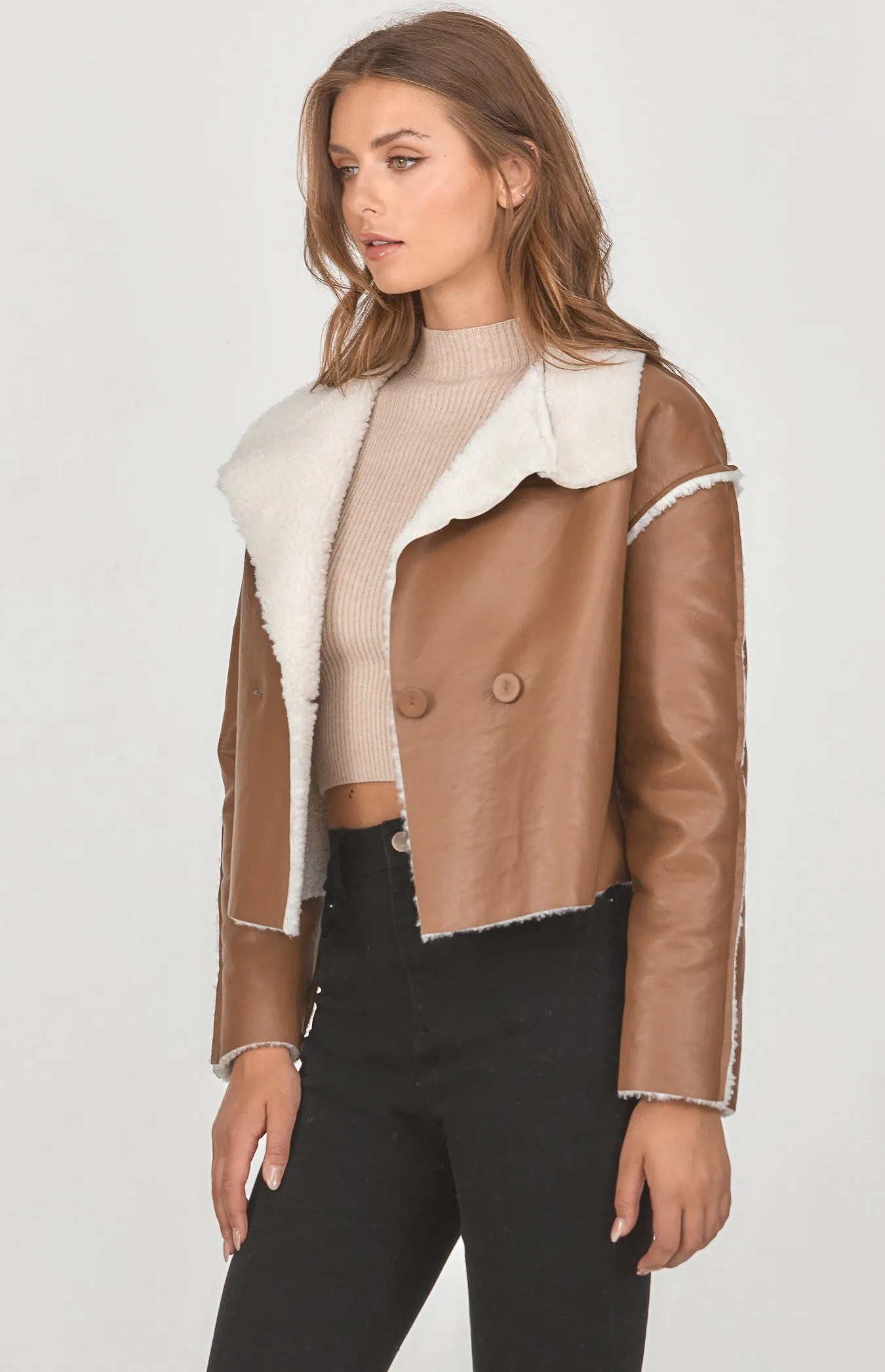 ANDREA AVIATOR JACKET