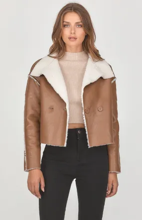 ANDREA AVIATOR JACKET