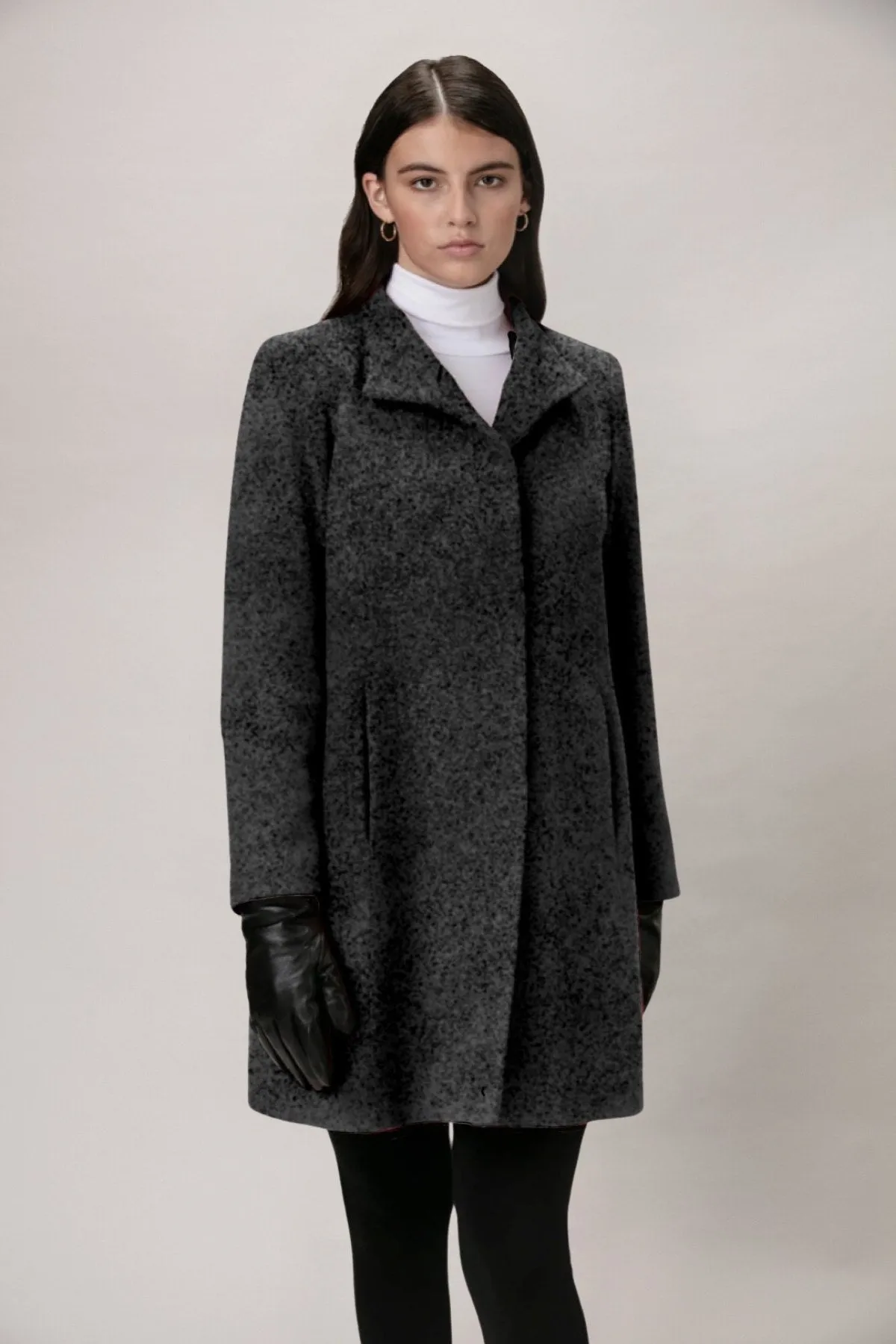 ANITA Super Soft Alpaca A-Line Coat 1478