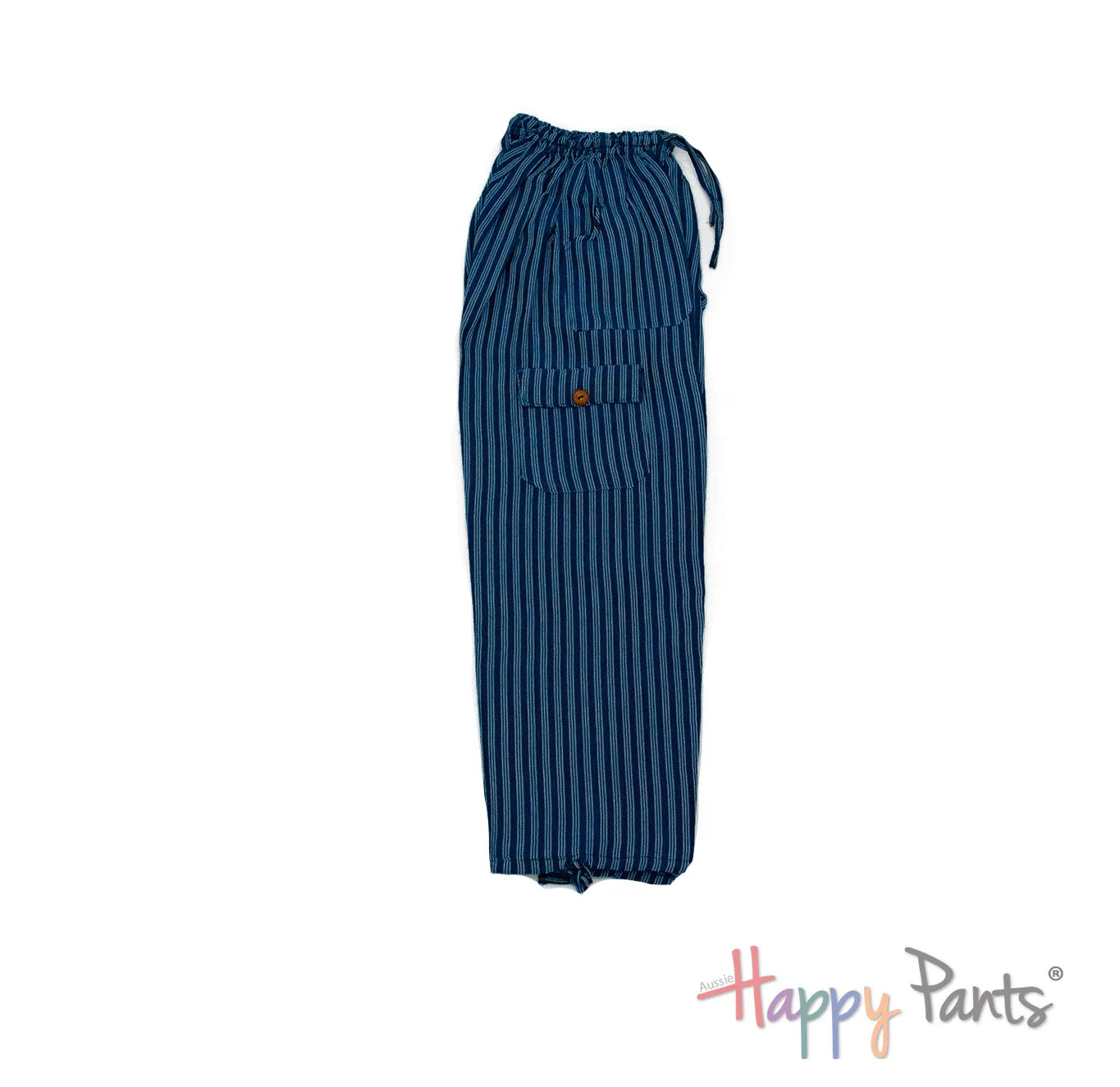 Aqua Blue Happy Pants