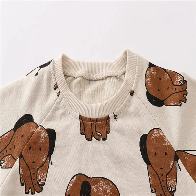 Baby Boy Long Panda Animal Sweaters