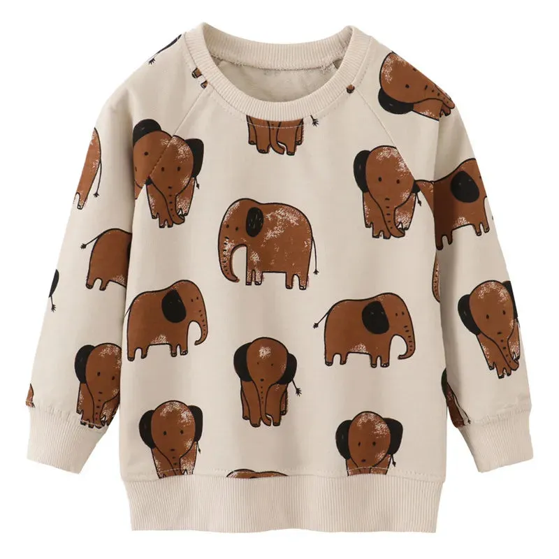 Baby Boy Long Panda Animal Sweaters