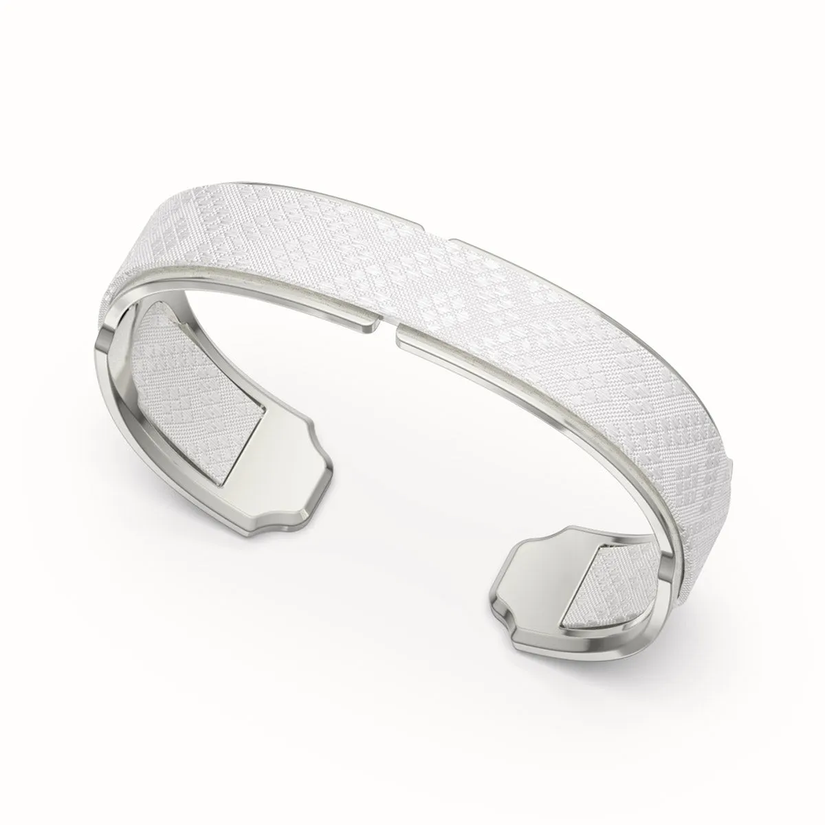 Bare Silk Cuff - Porcelain White