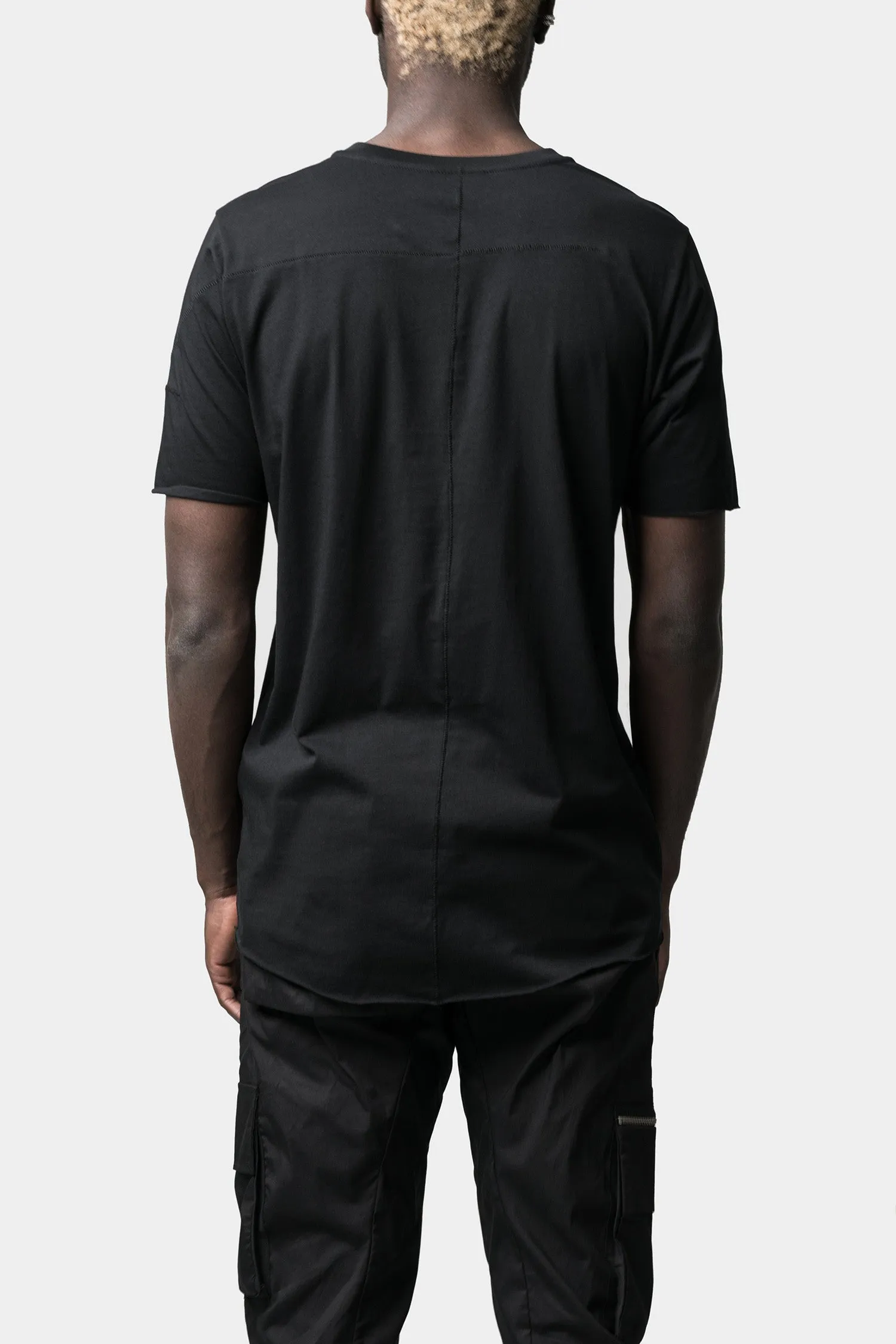 Basic cotton tee, Black