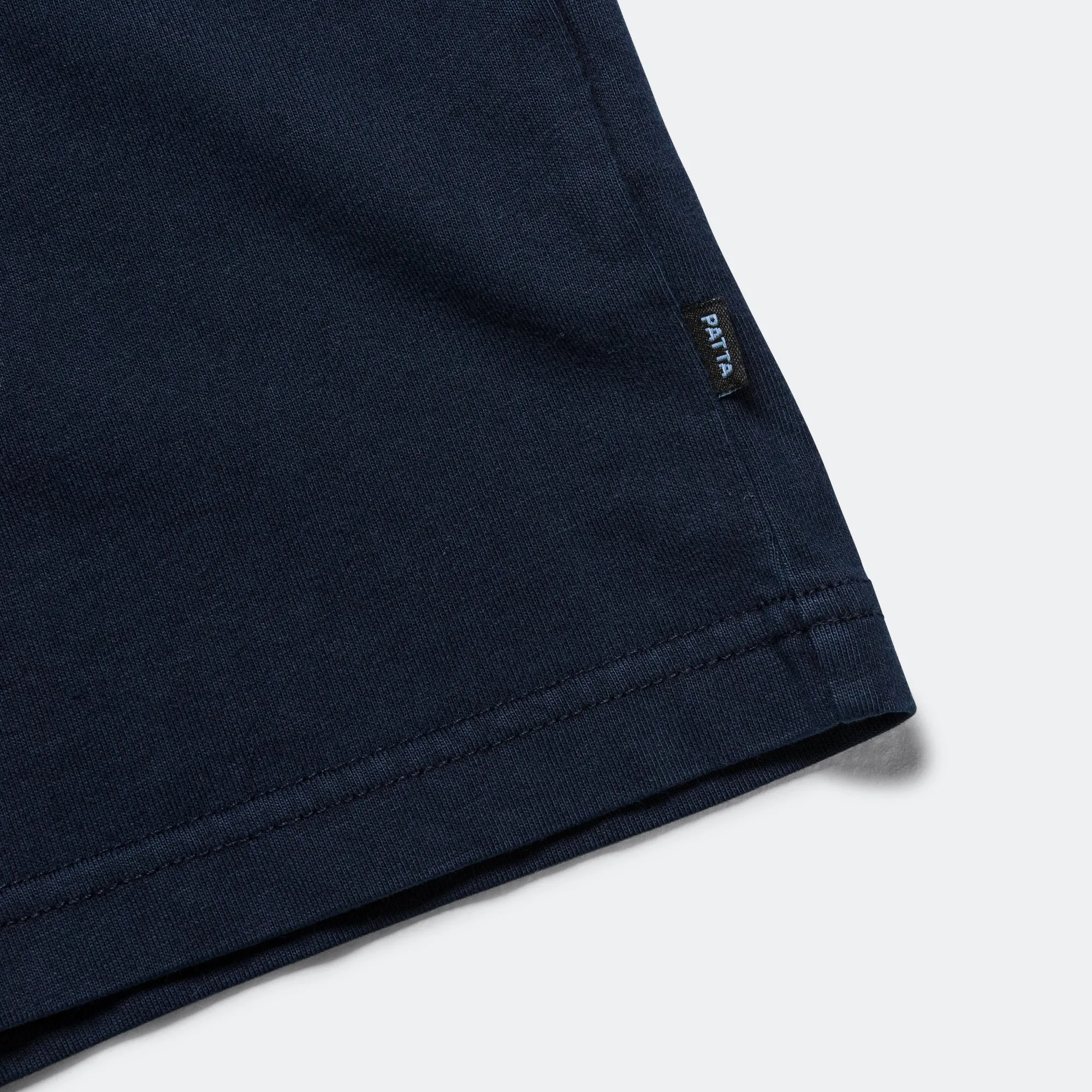 Basic Washed Pocket T-Shirt - Black Iris