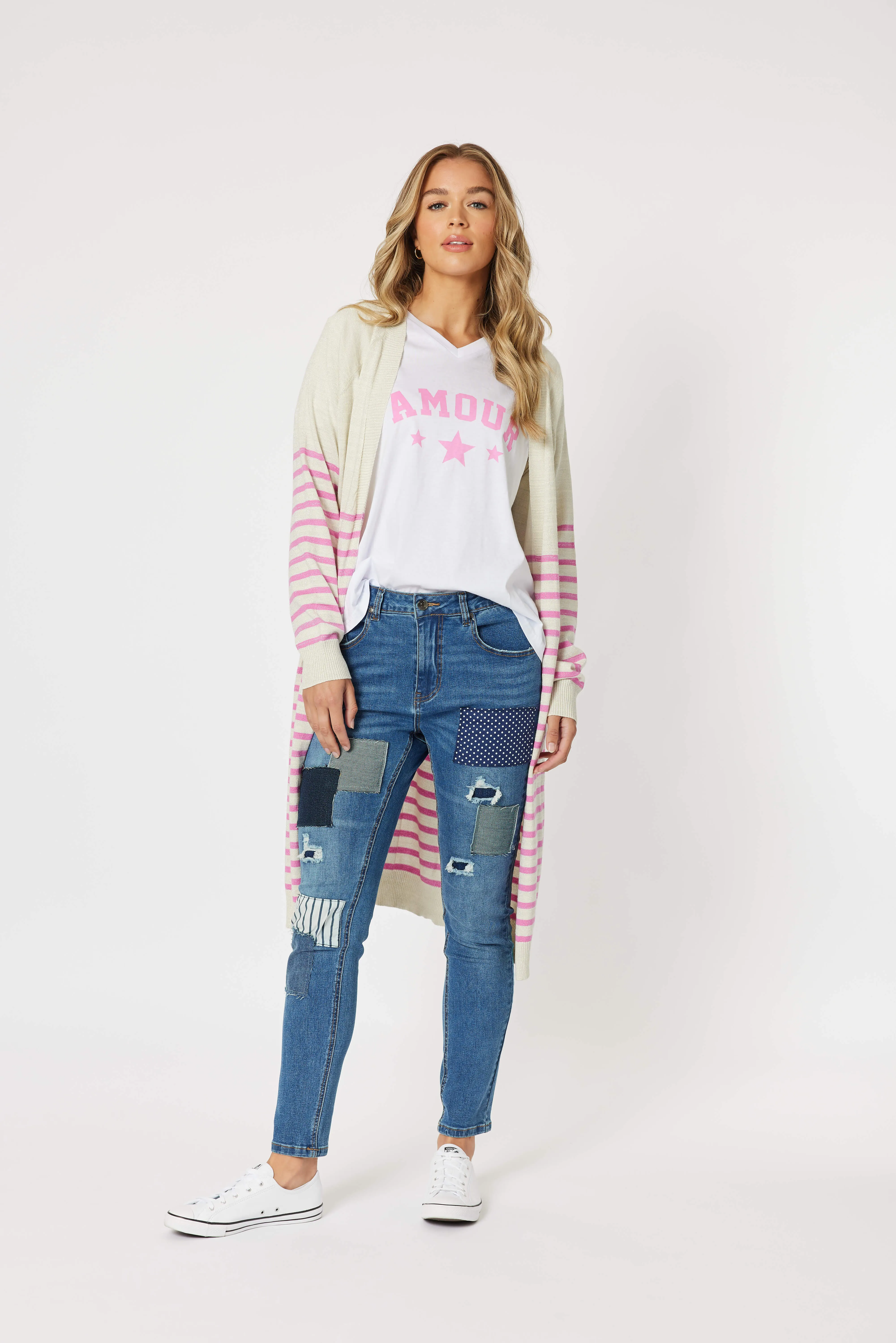 Bella Stripe Cardigan