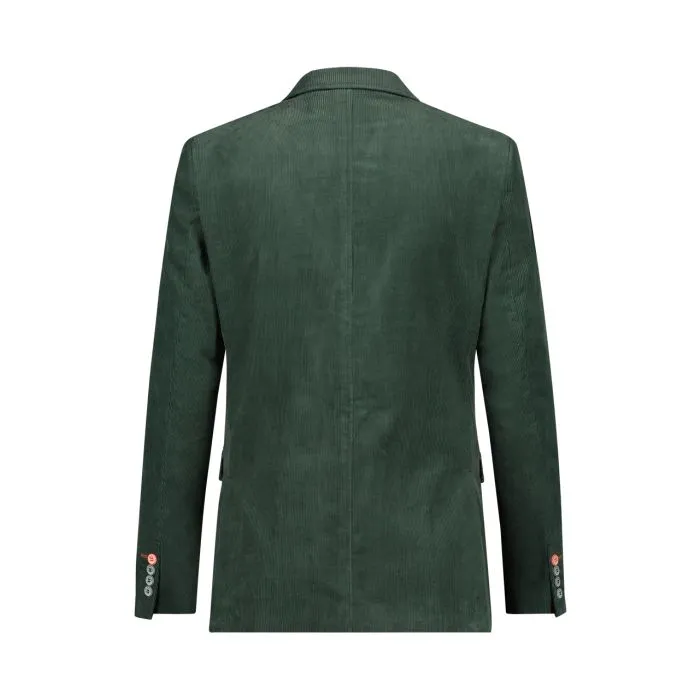 Blazer - Ribbed - Corduroy - Green