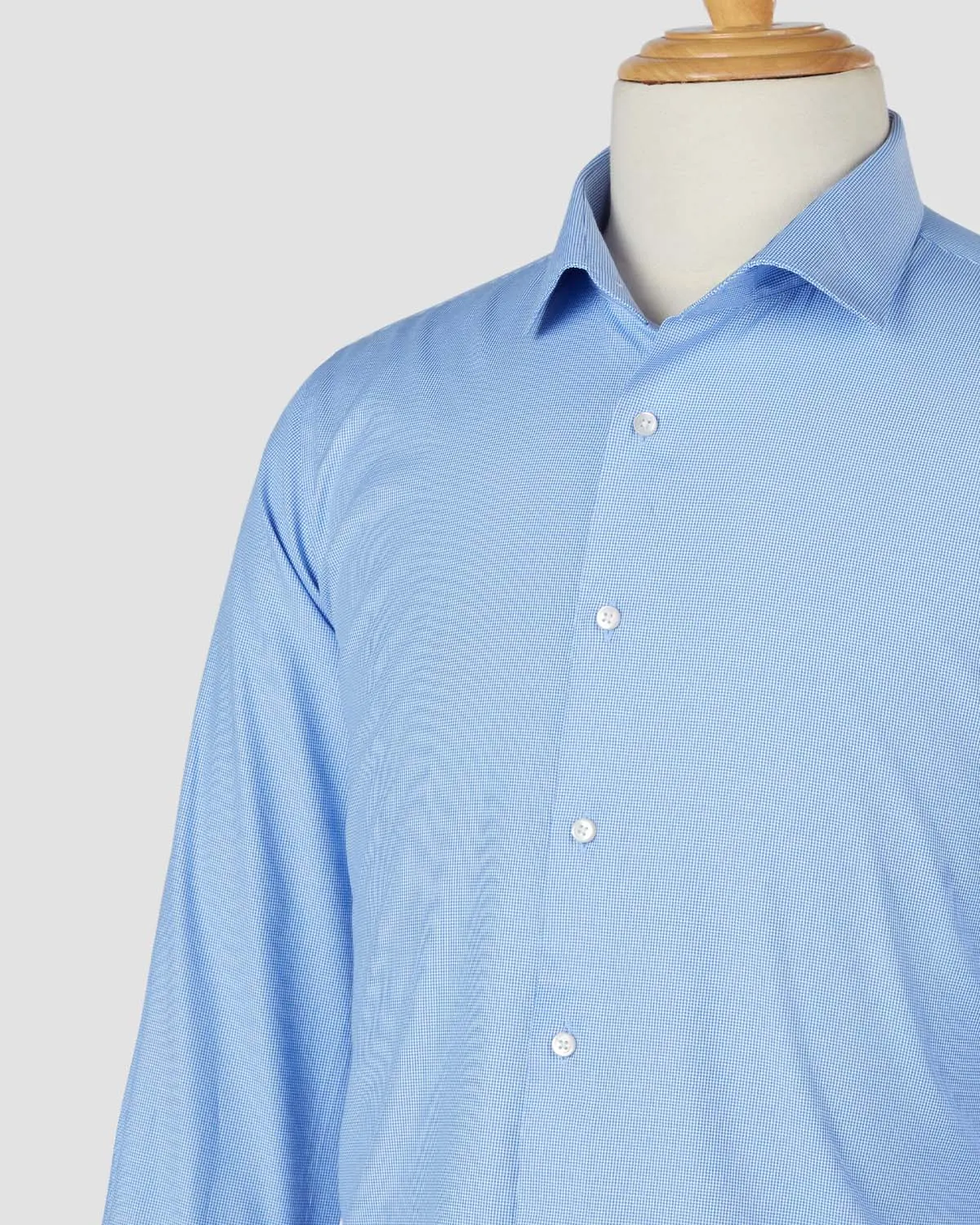 Blue Lupine Houndstooth Shirt