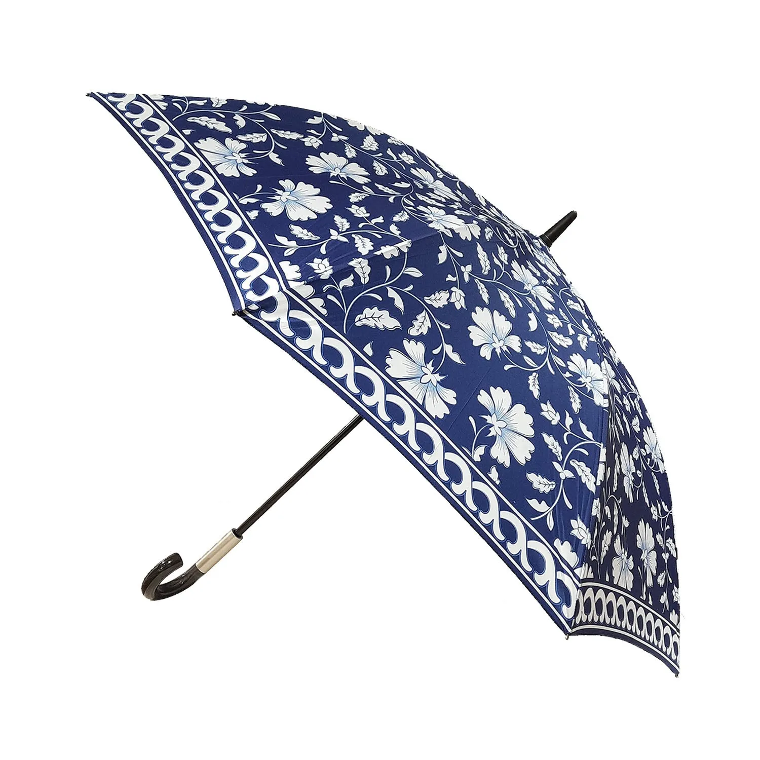 Blue Pottery Digital Printed Umbrella (Golf)