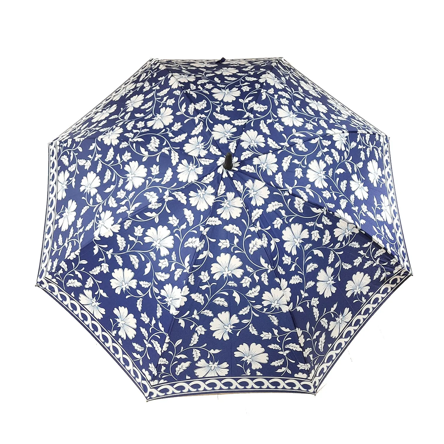 Blue Pottery Digital Printed Umbrella (Golf)