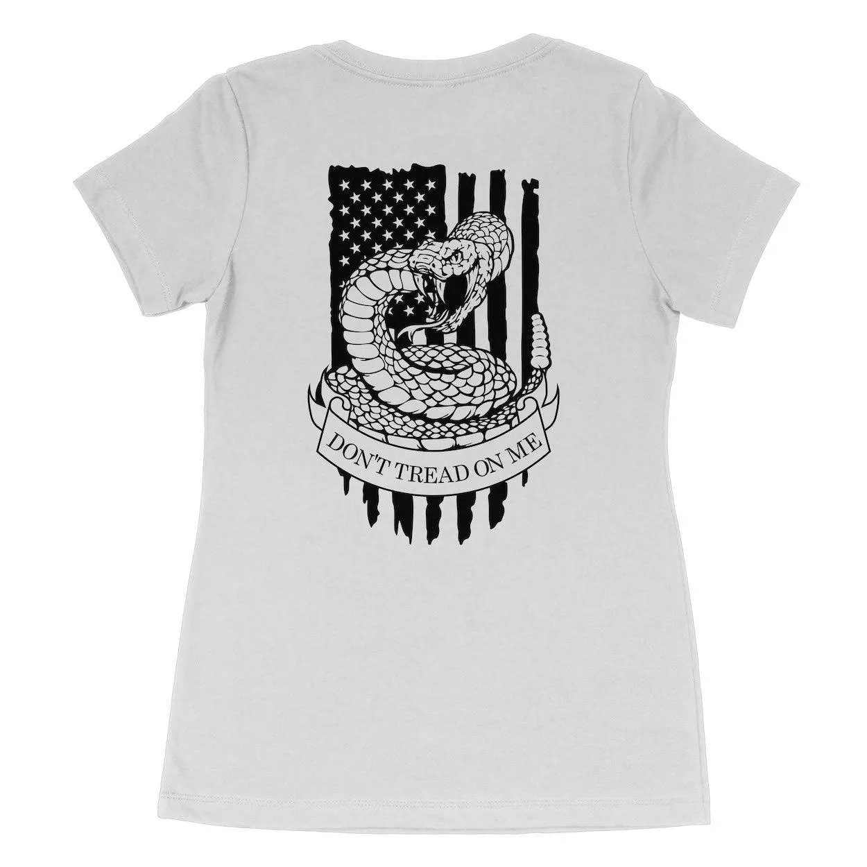 BOCC Logo & DTOM Flag Women's T-Shirt GREY