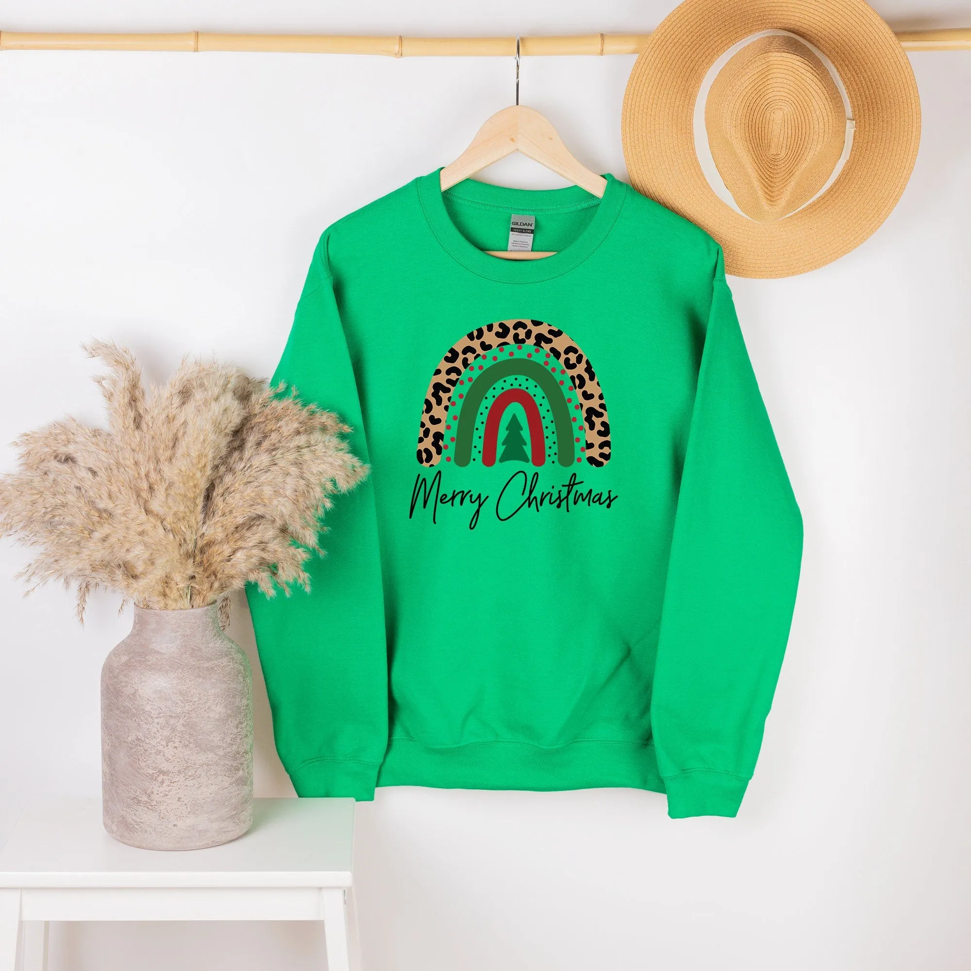 Boho Merry Christmas Sweatshirt