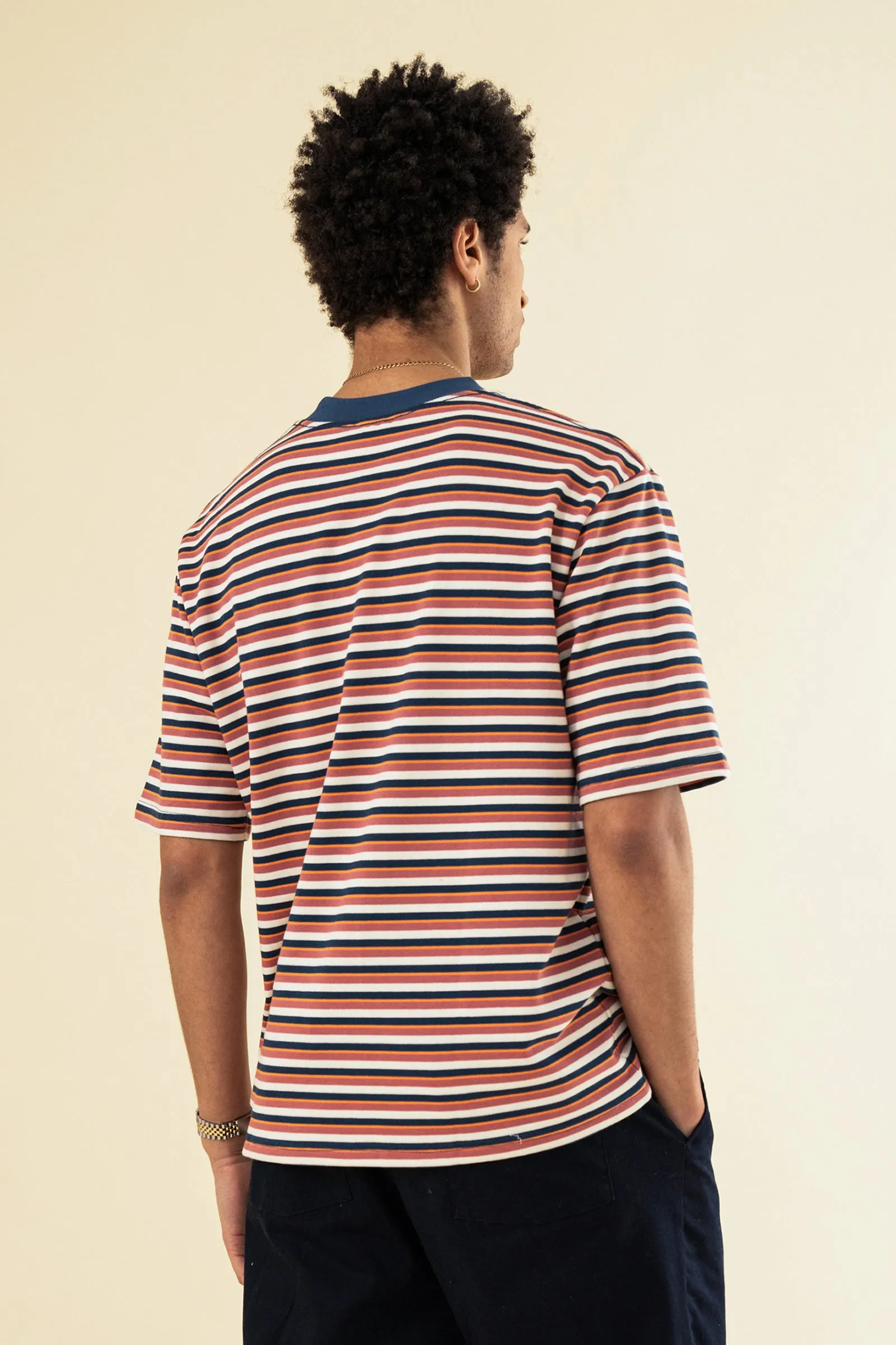 bound Oxford Heavy Stripe Tee