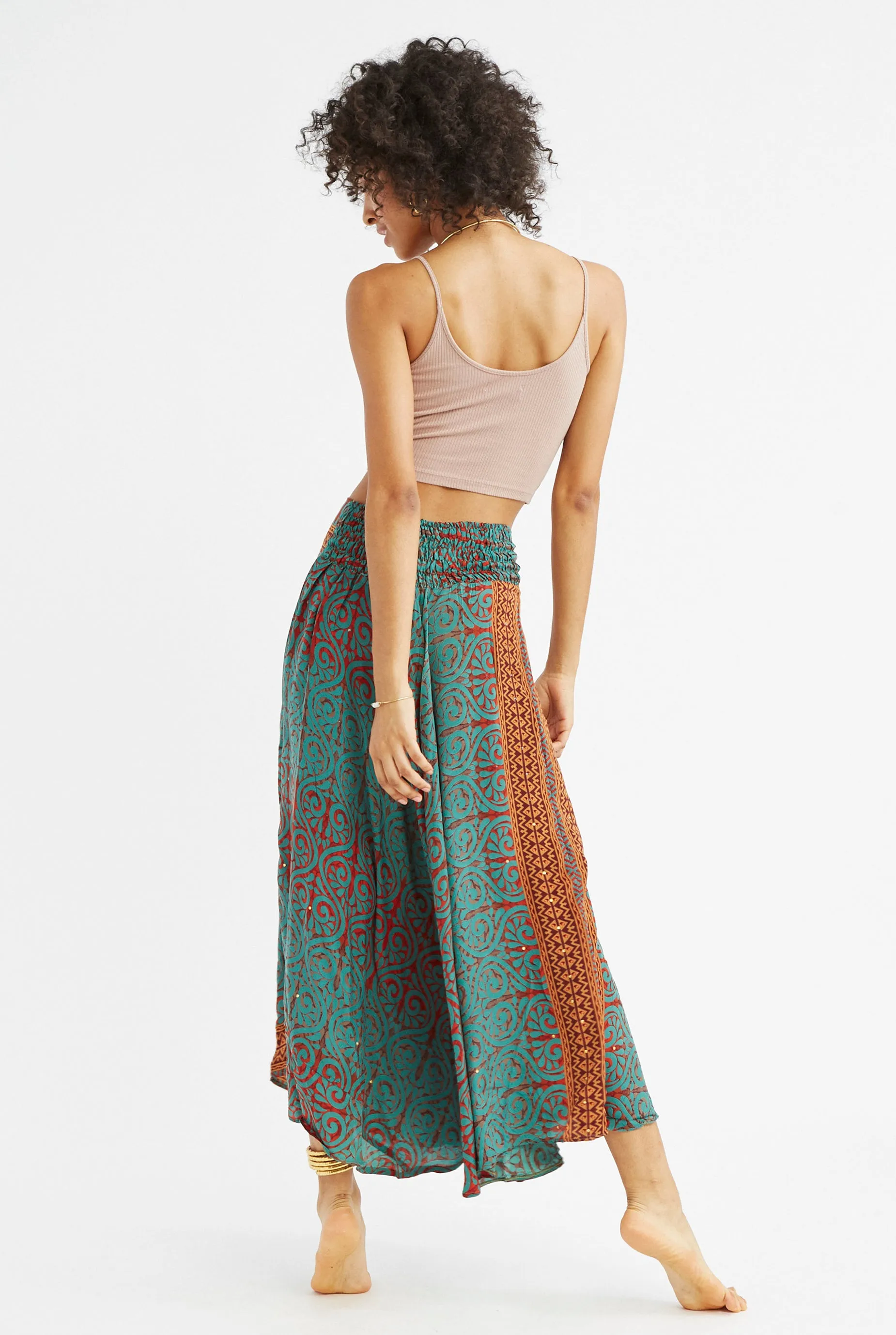 Camila Silk Skirt