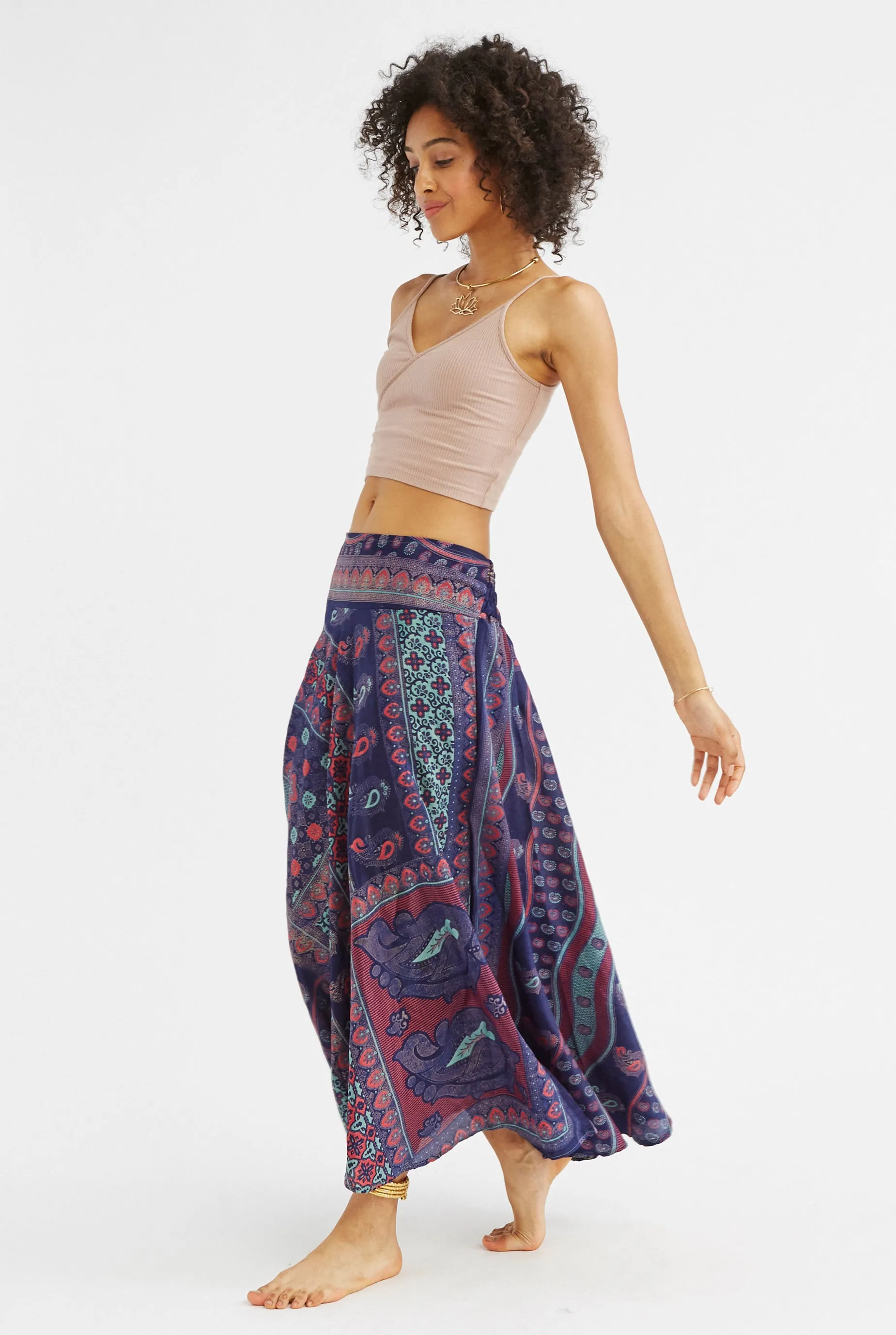 Camila Silk Skirt