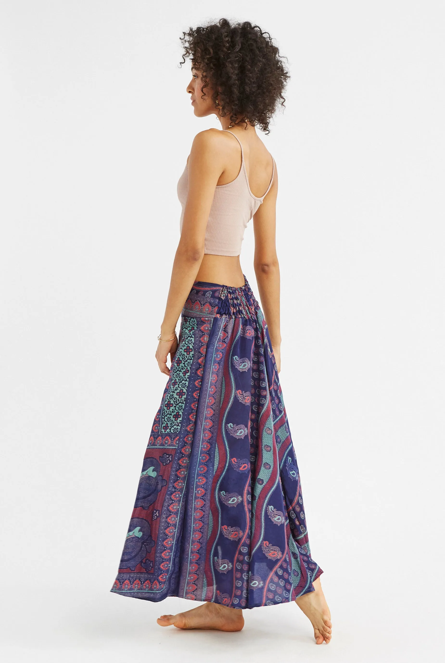 Camila Silk Skirt