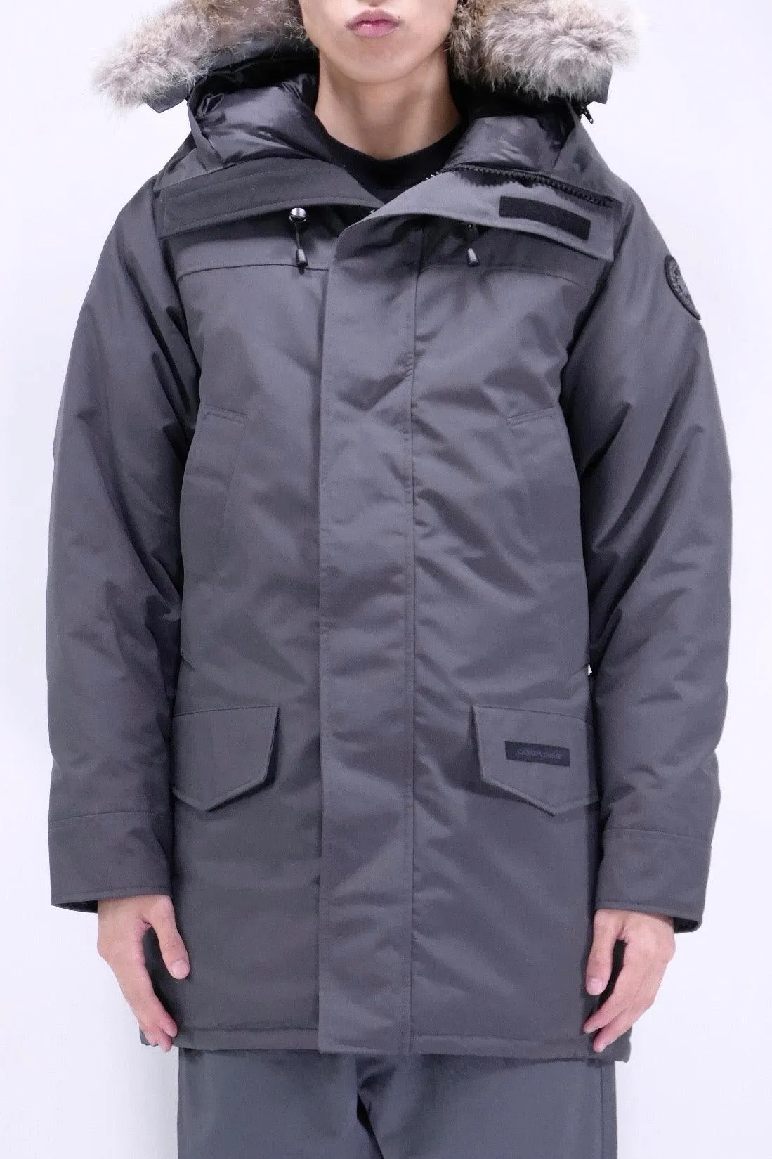 Canada Goose Mens Down *Parka Langford Black Label - Graphite