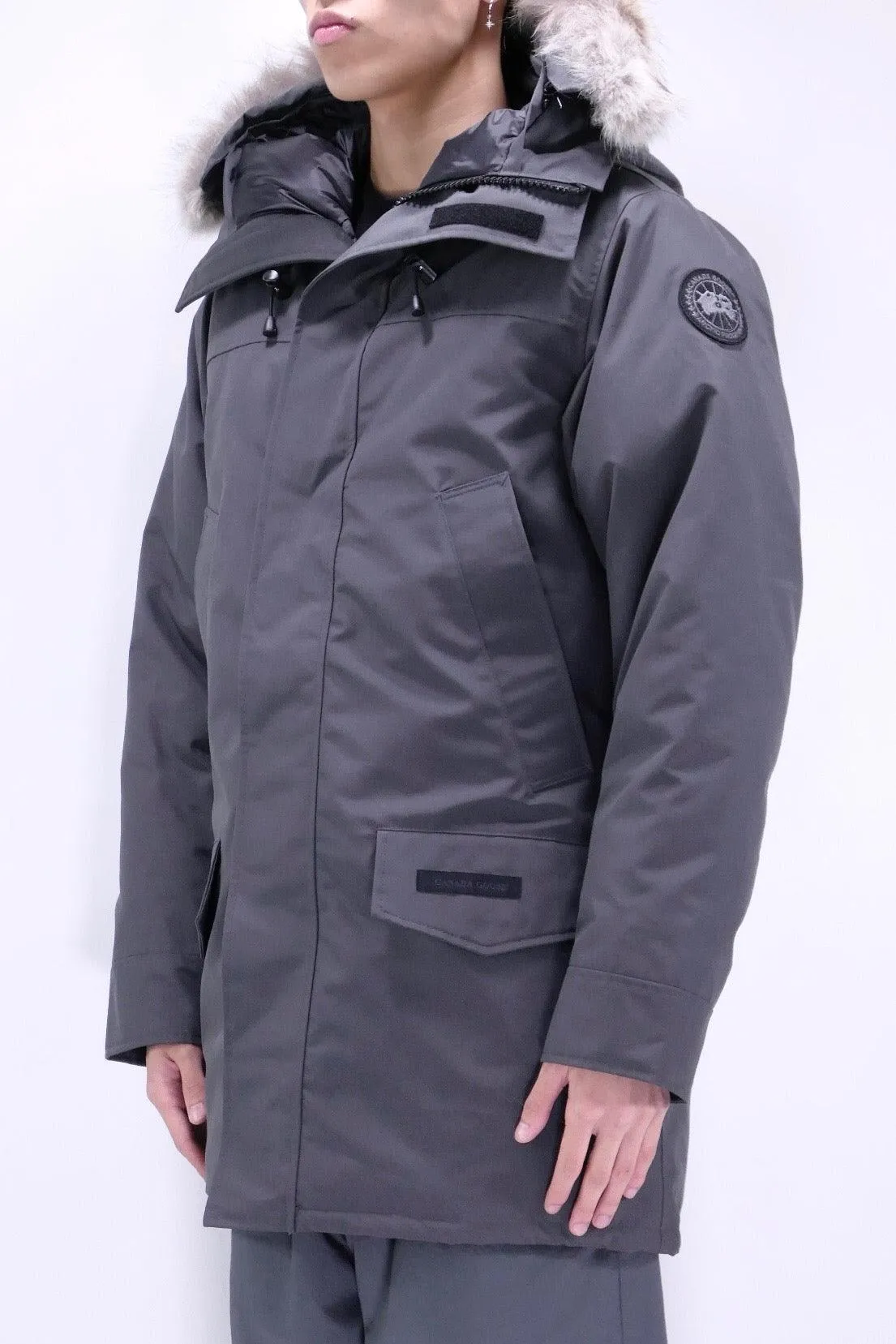 Canada Goose Mens Down *Parka Langford Black Label - Graphite