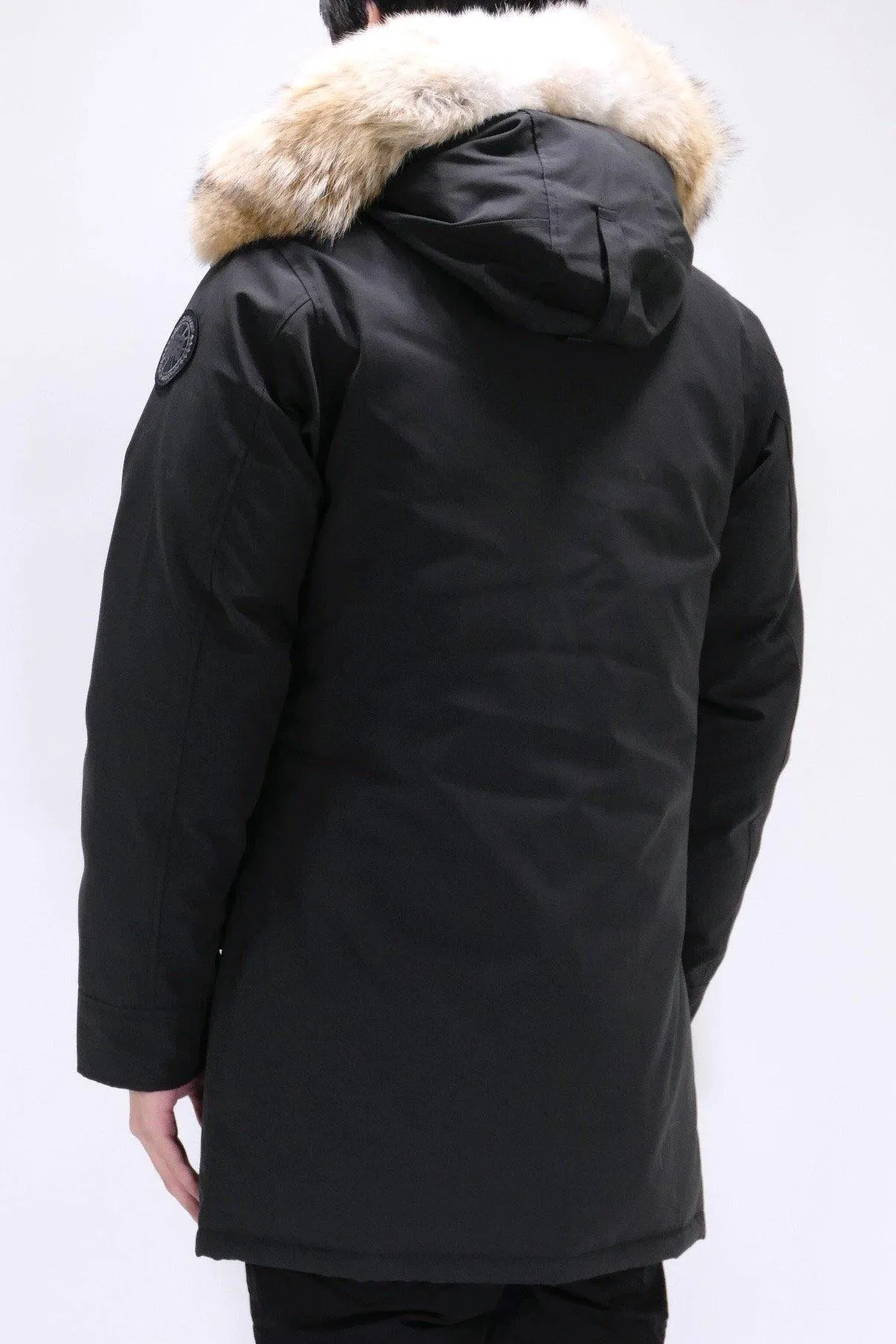 Canada Goose Mens *Parka Langford Black Label - Black