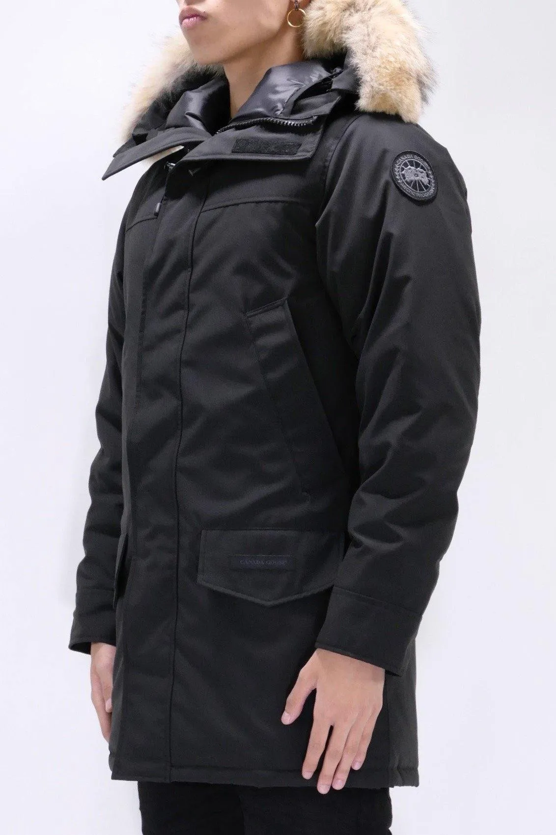 Canada Goose Mens *Parka Langford Black Label - Black