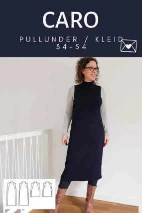 Caro - Pullunder Kleid (Papierschnittmuster)