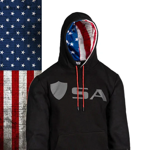 Classic Lined Hoodie | American Flag