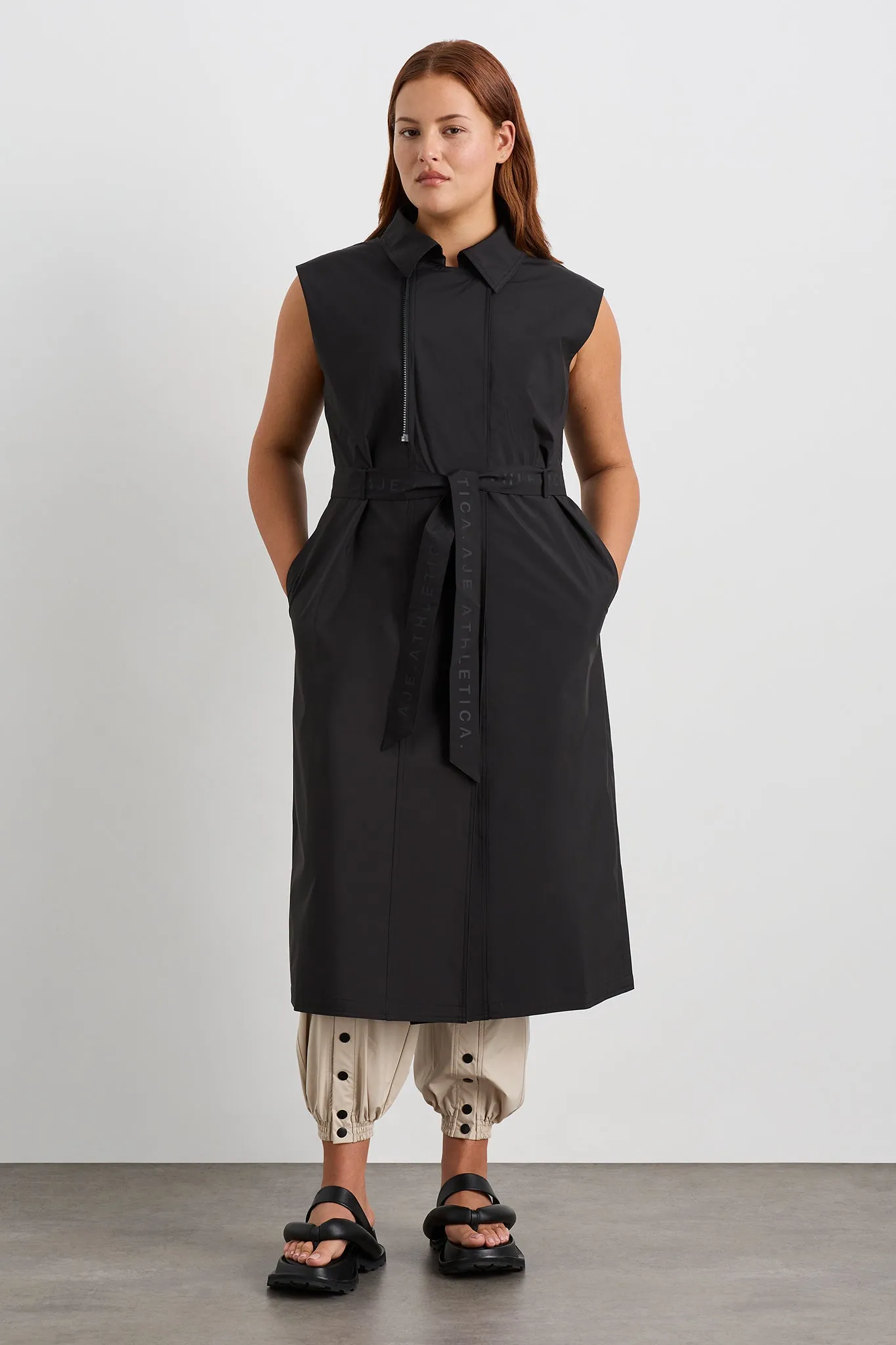 Convertible Belted Trench 703