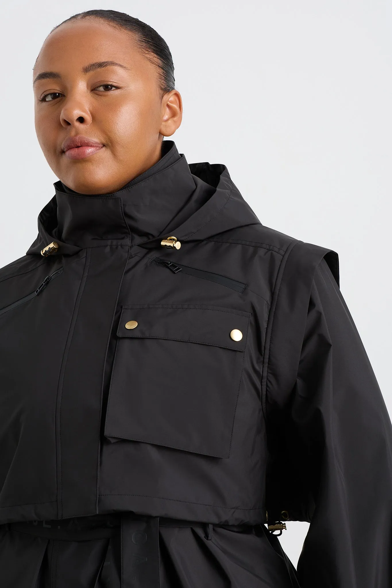 Convertible Belted Trench 703