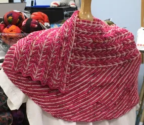 Down the Road and Back Again Shawl