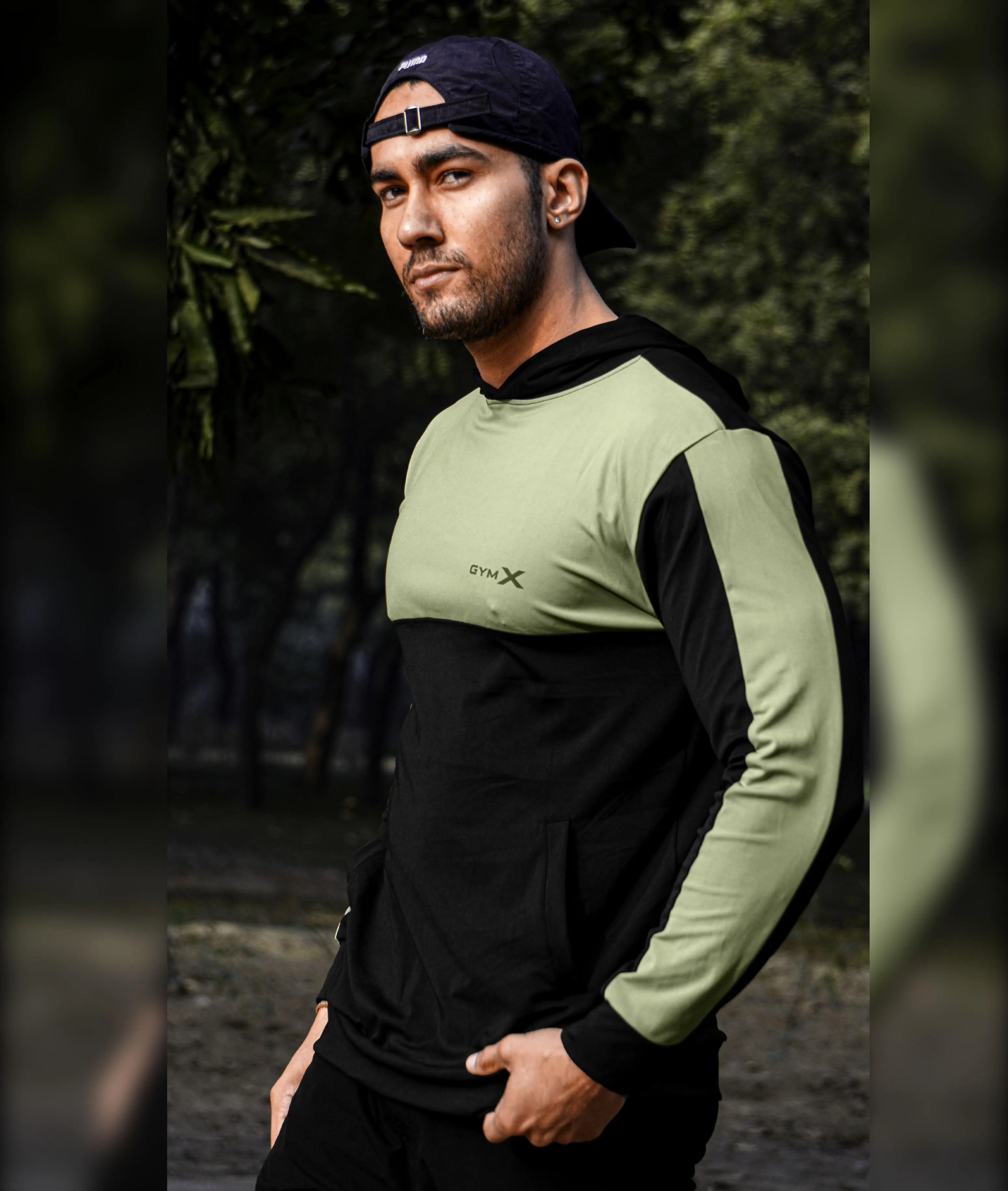 Dual Edition GymX Pullover: Pista Green- SALE