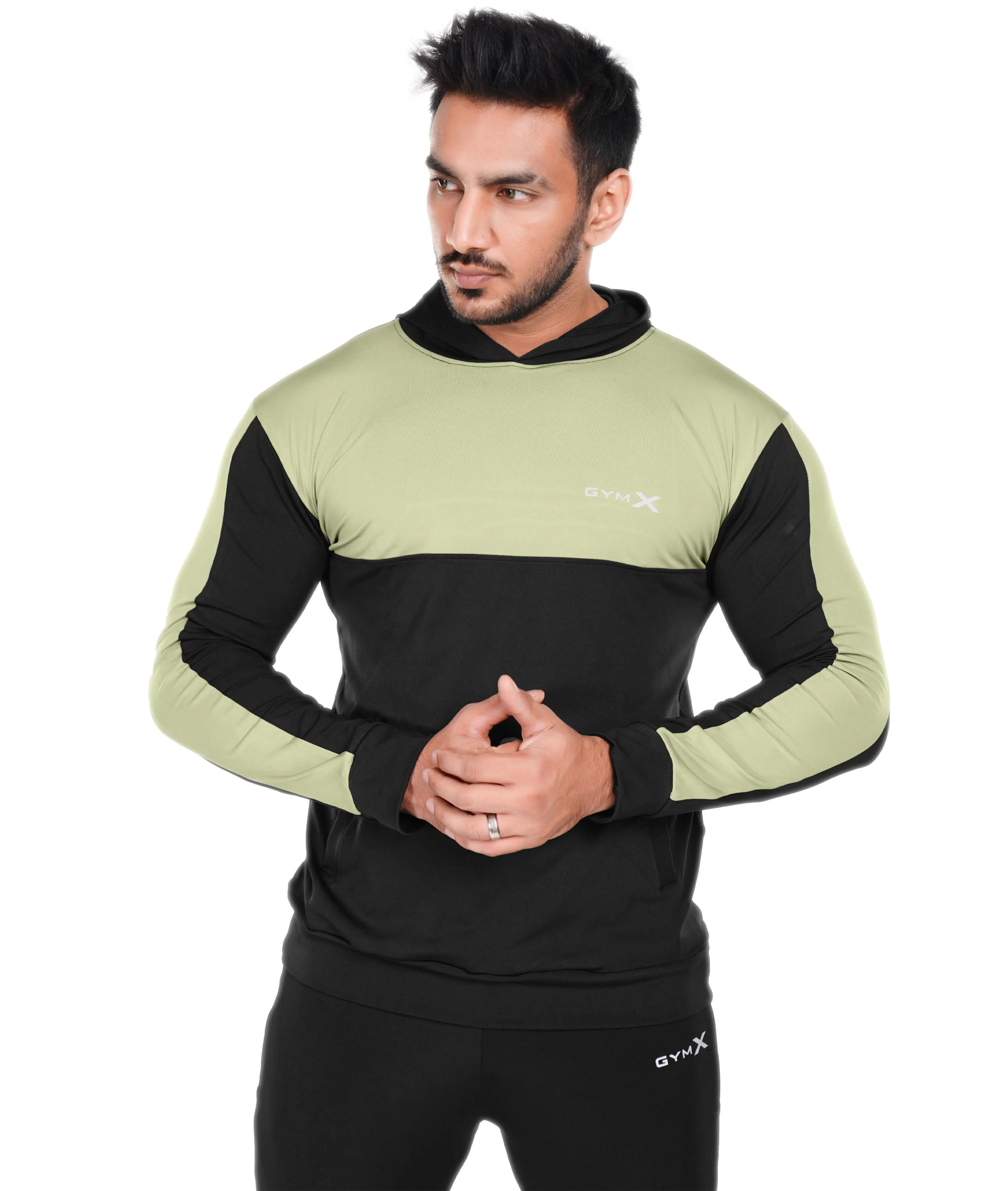 Dual Edition GymX Pullover: Pista Green- SALE