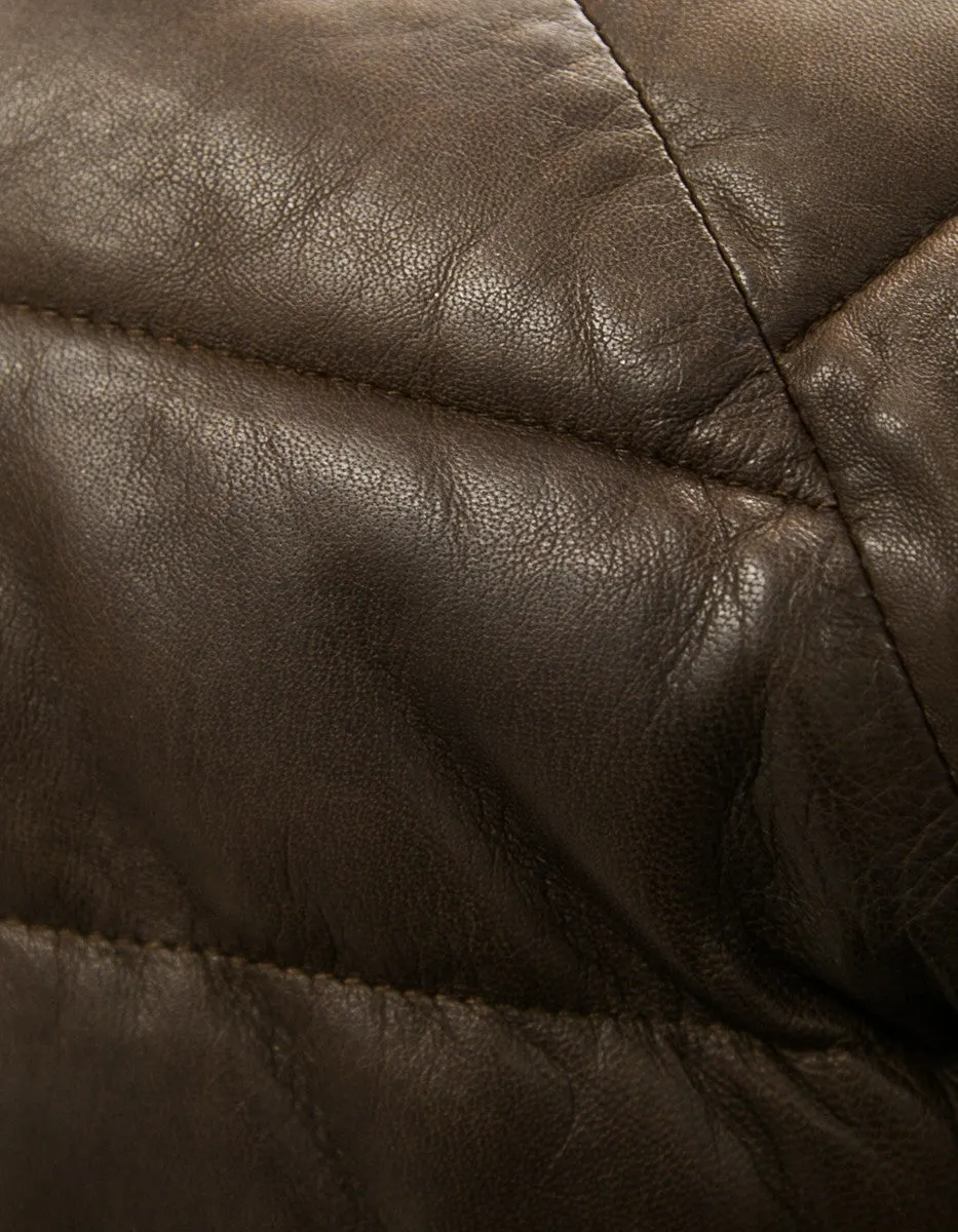 Ernie Quilted Leather Jacket