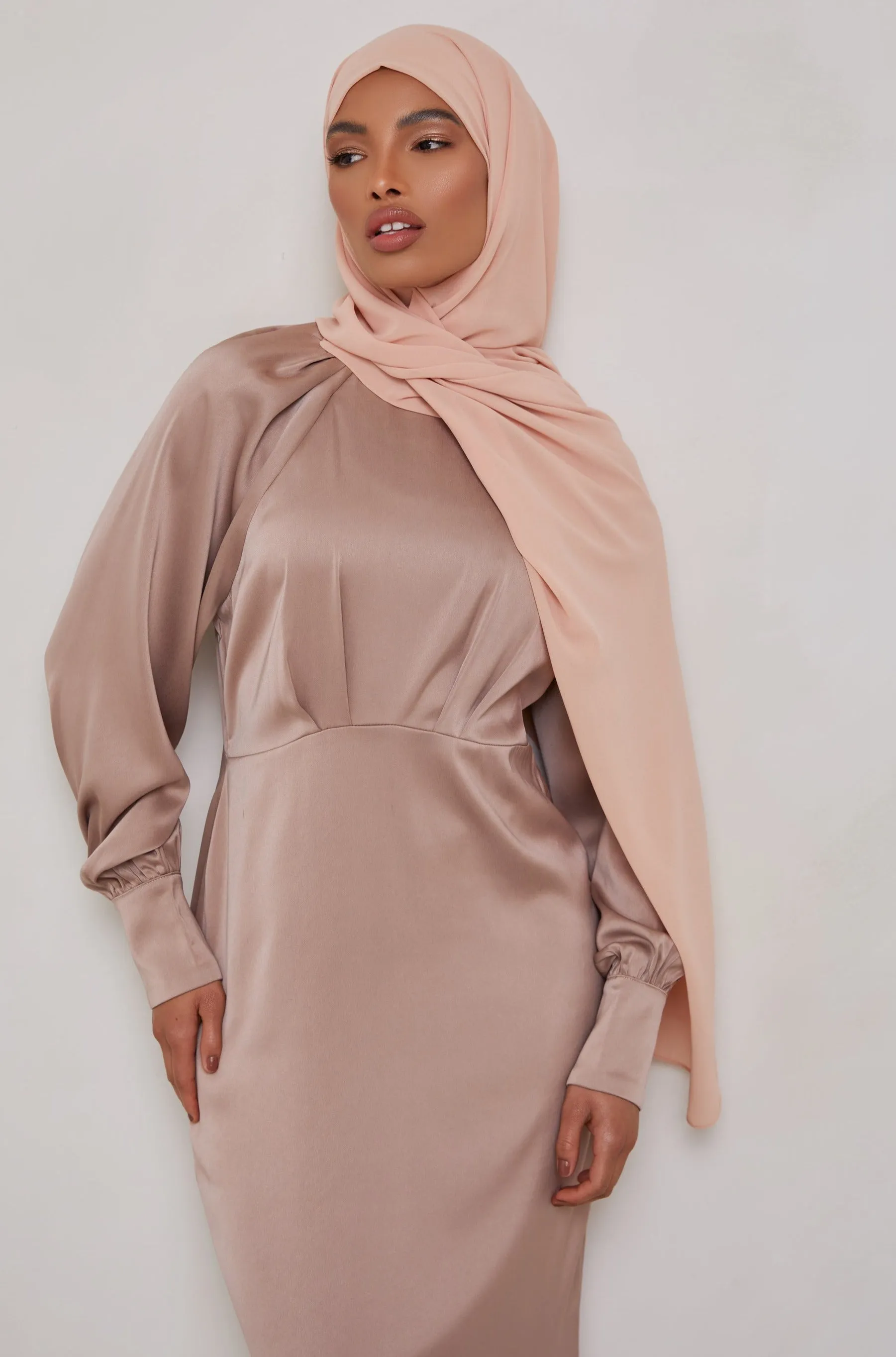 Essential Chiffon Hijab - Pink Nude