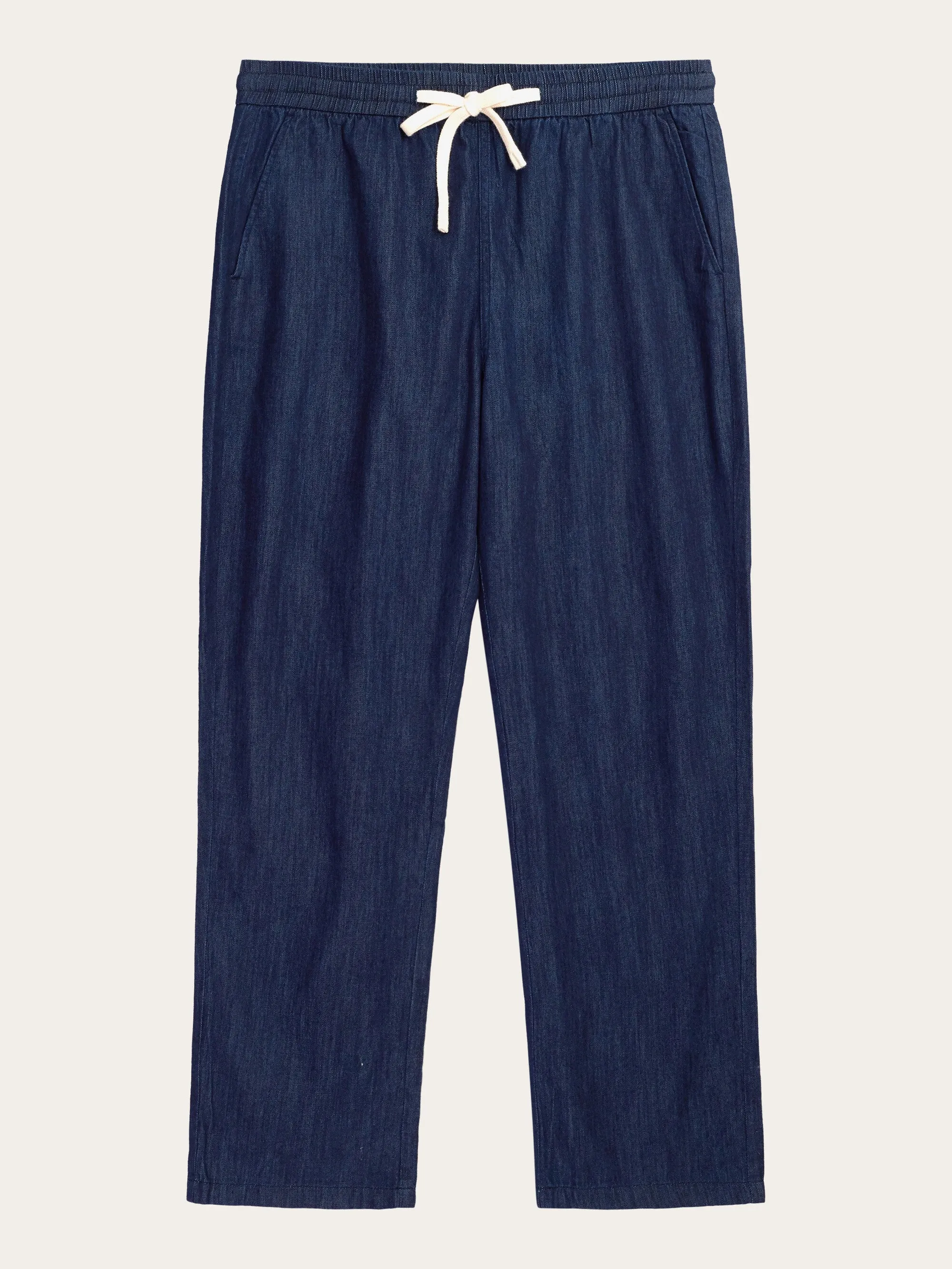 FIG loose denim classic indigo pants - GOTS/Vegan - Classic indigo