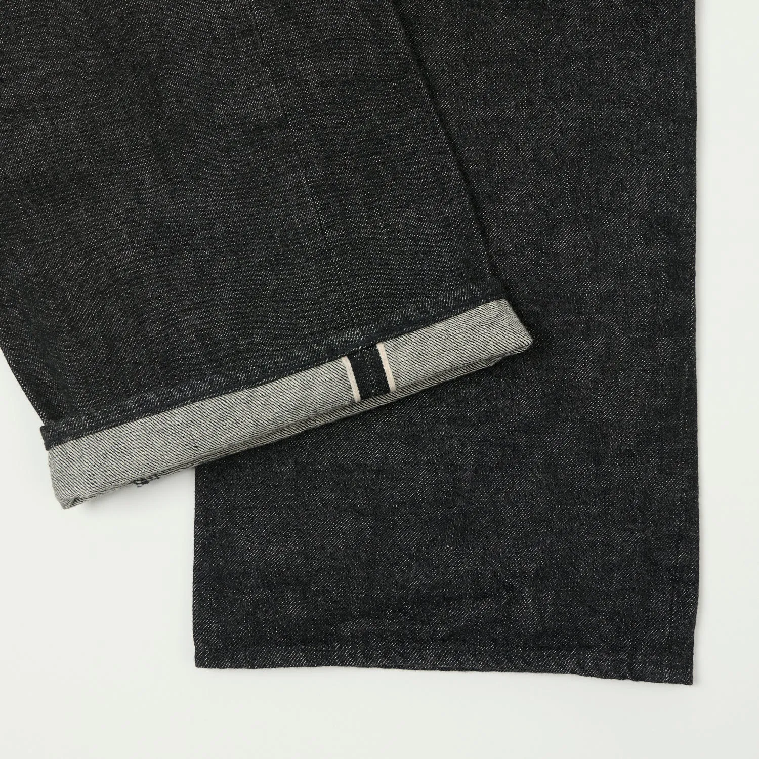 Full Count 0105BK 13.7oz Wide Straight Jean - Black One Wash