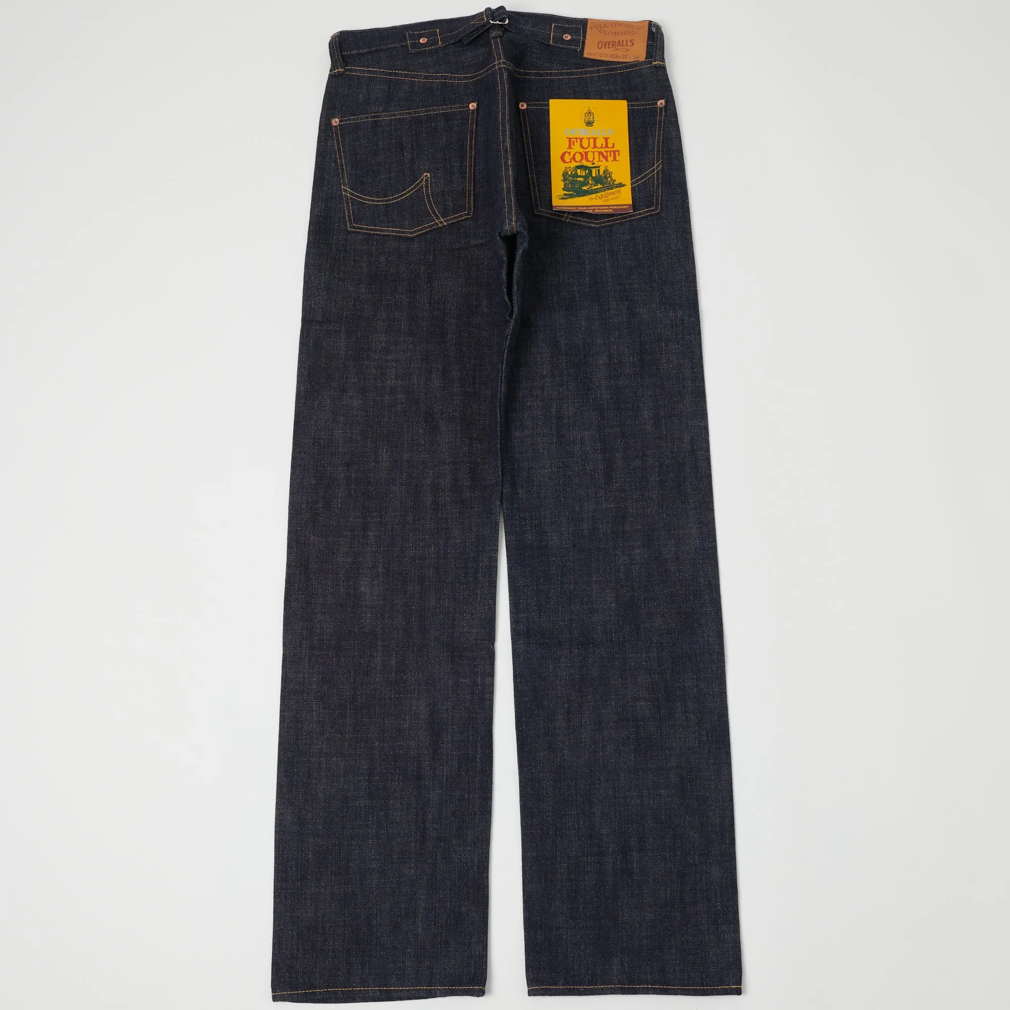 Full Count 1101XXEX 15.5oz Loose Straight Jean - Raw