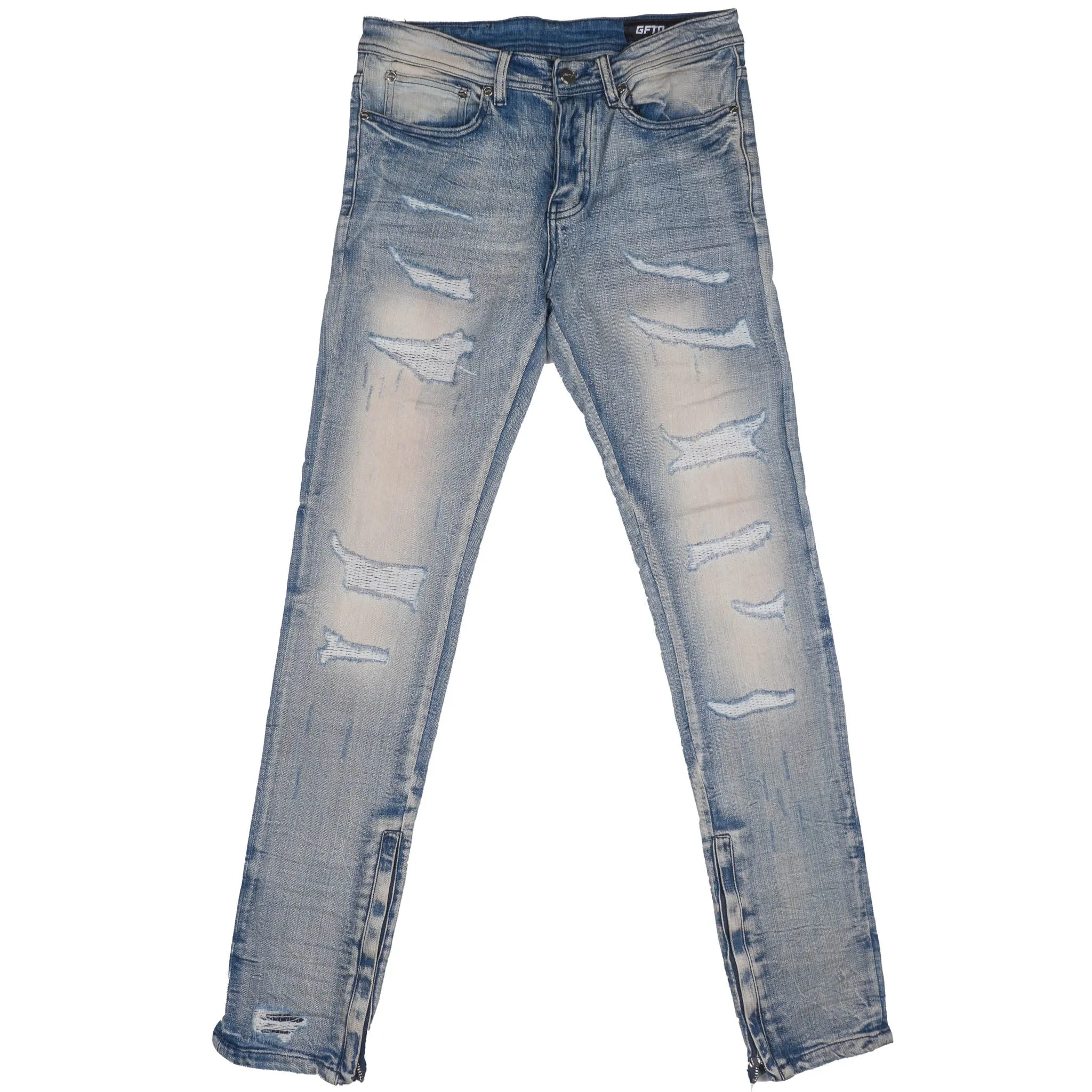 GFTD DENIM JEANS ASSORTED STYLES - GFTDJNS