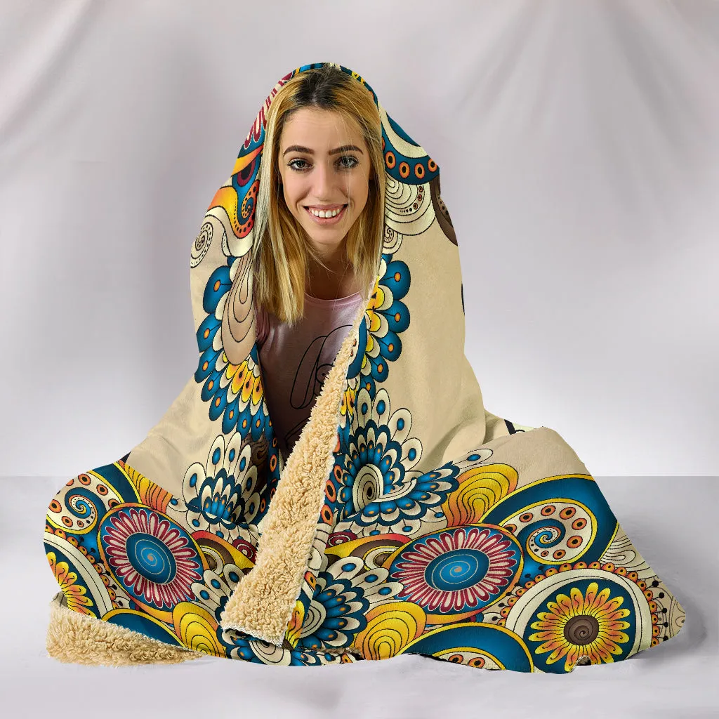 Hamsa Hand Hooded Blanket