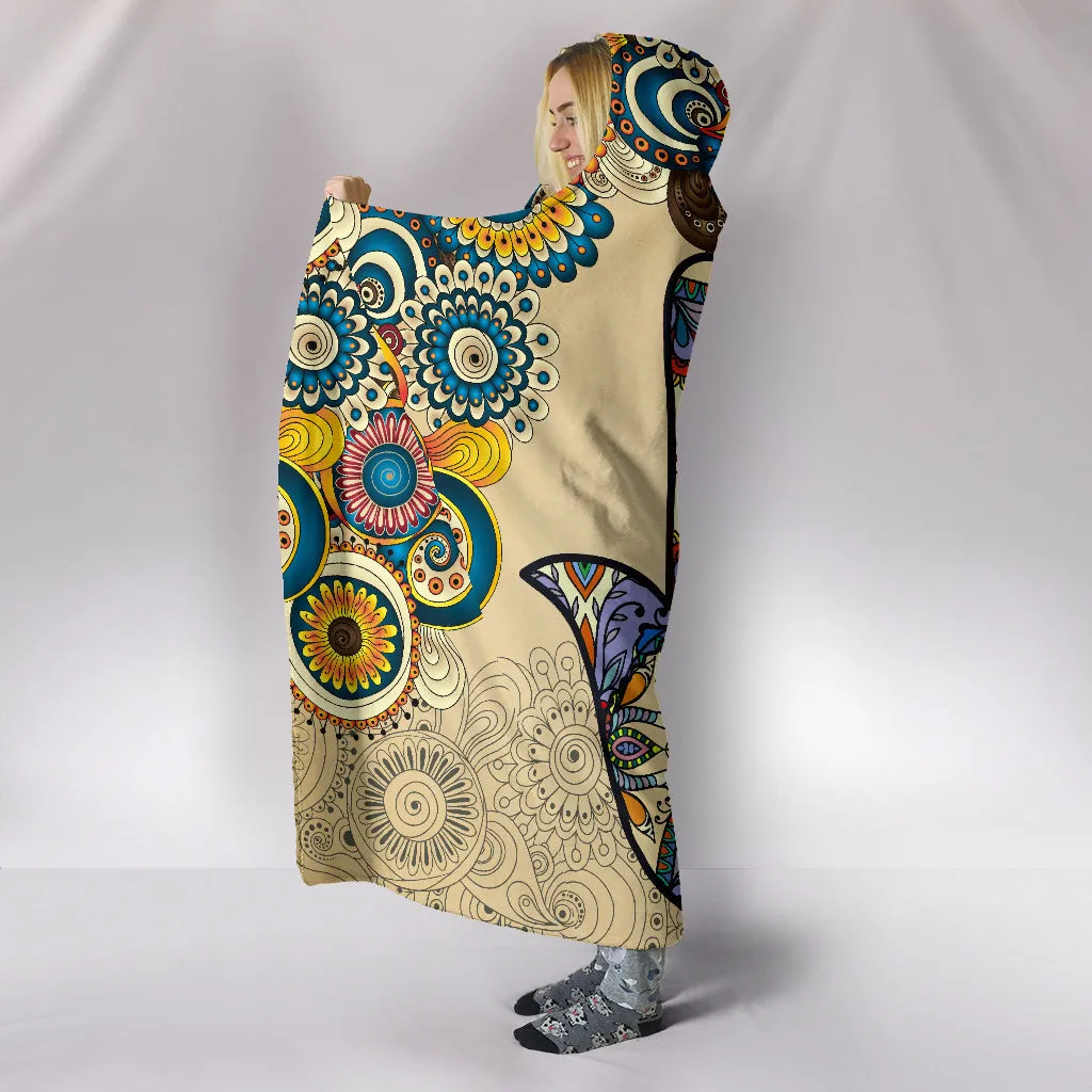 Hamsa Hand Hooded Blanket