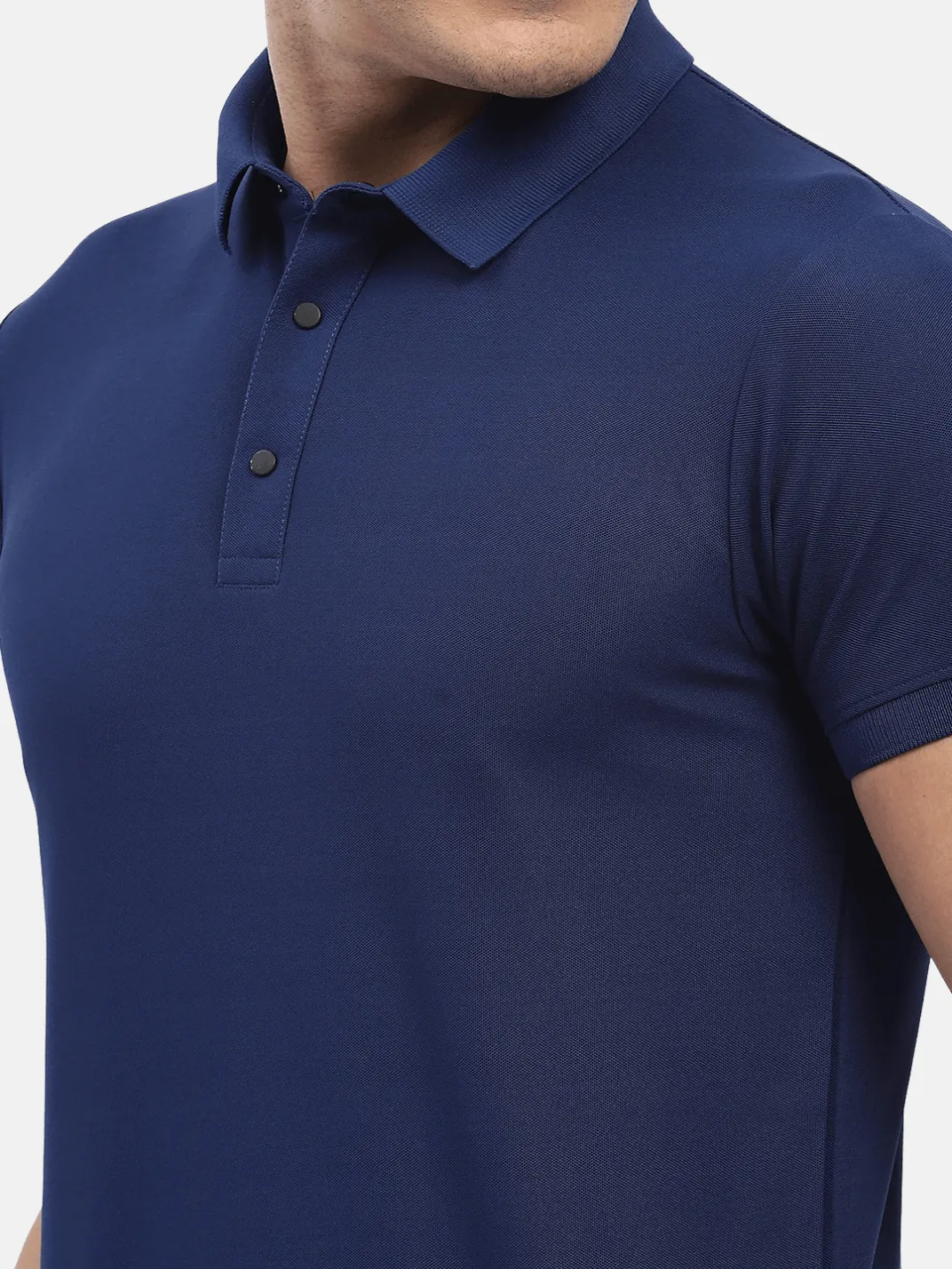 Hummel Jaye Men Blue B2B Poly Polo