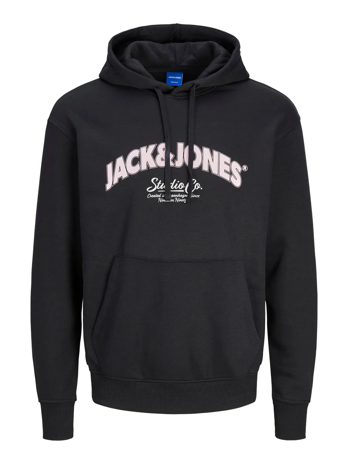 Jack & Jones Mens 'JORBRONX' Arch Hooded Sweatshirt Jumper